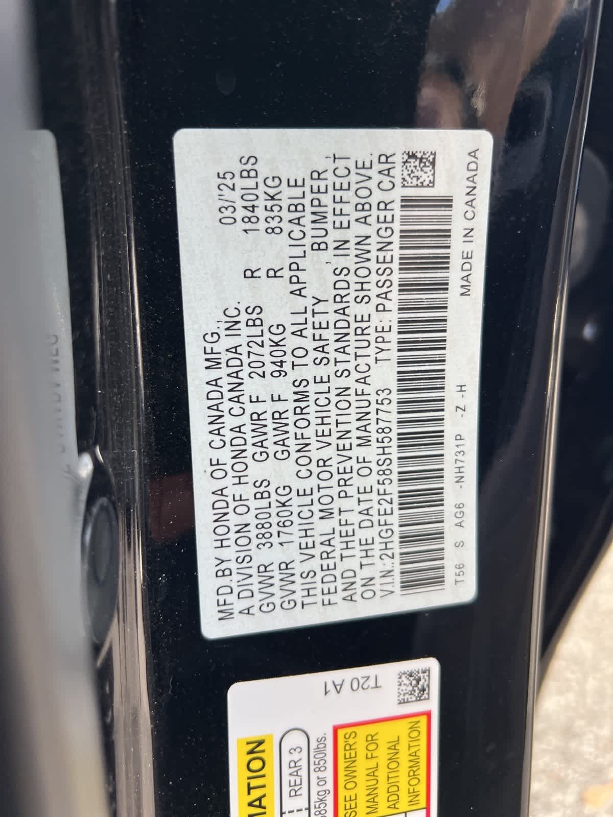 Thumbnail: 2025 Honda Civic - 19