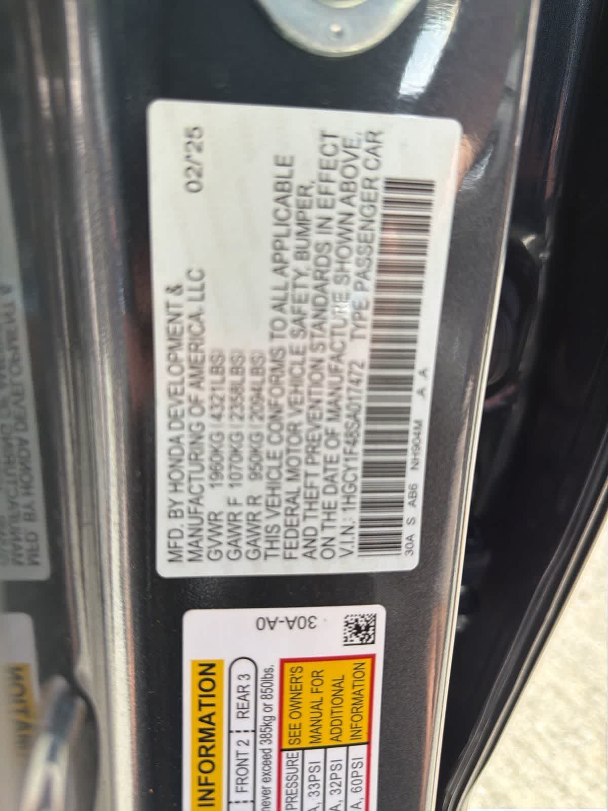 Thumbnail: 2025 Honda Accord - 20