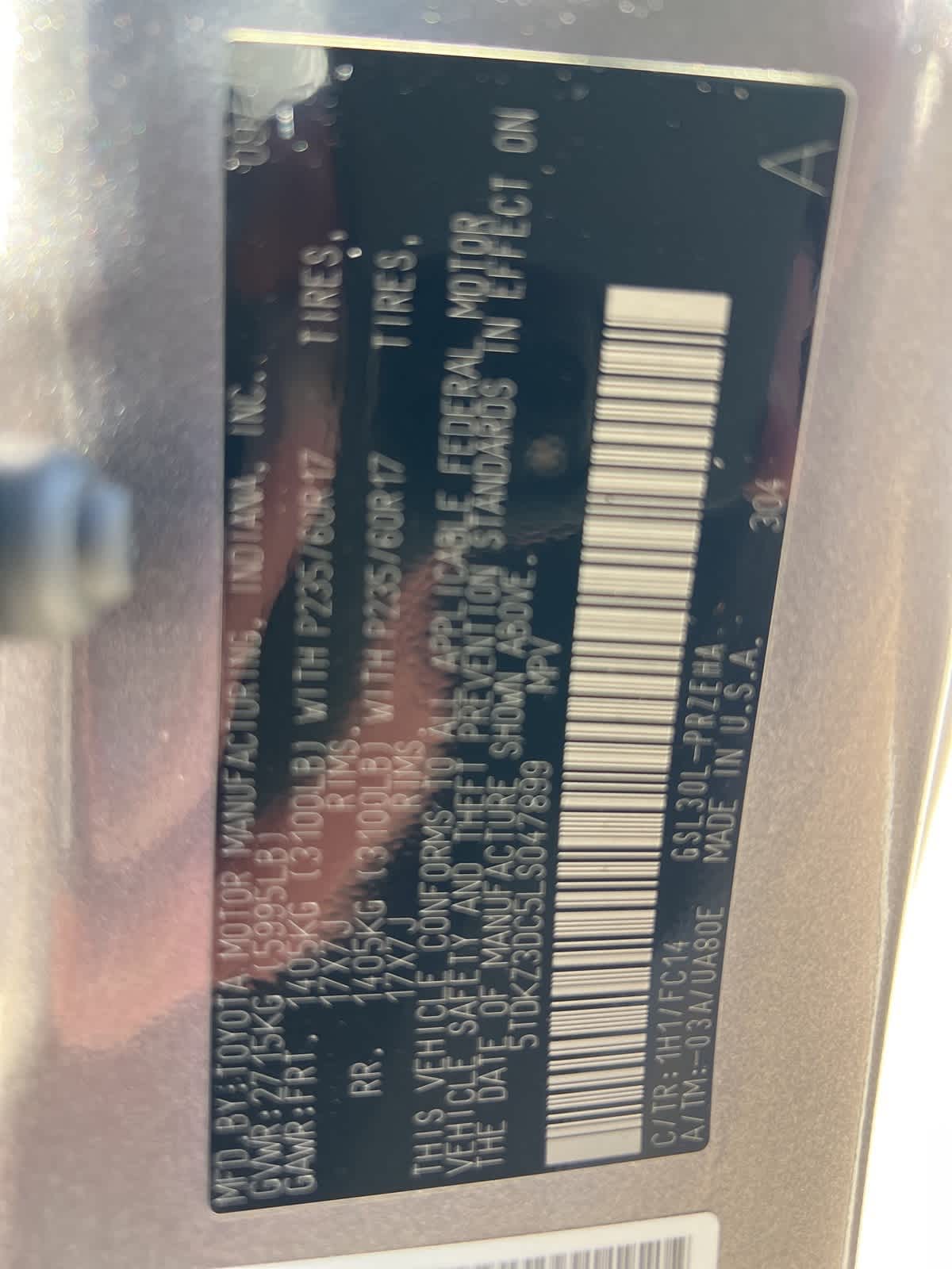 Thumbnail: 2020 Toyota Sienna - 19