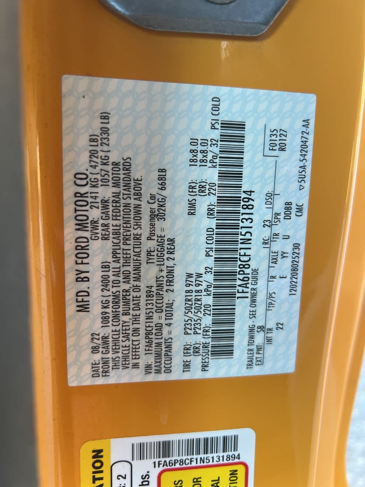 Thumbnail: 2022 Ford Mustang - 20