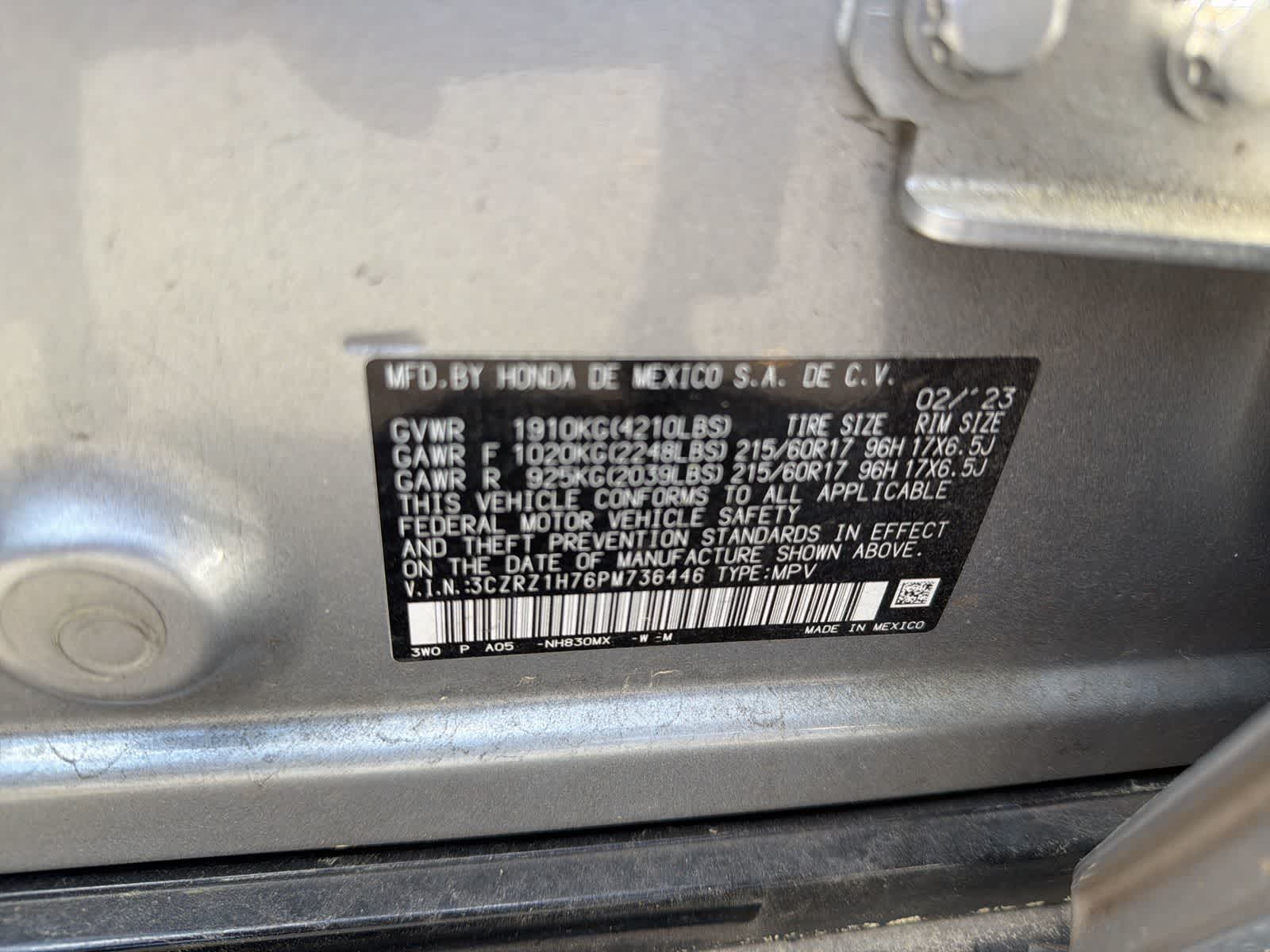 Thumbnail: 2023 Honda HR-V - 18