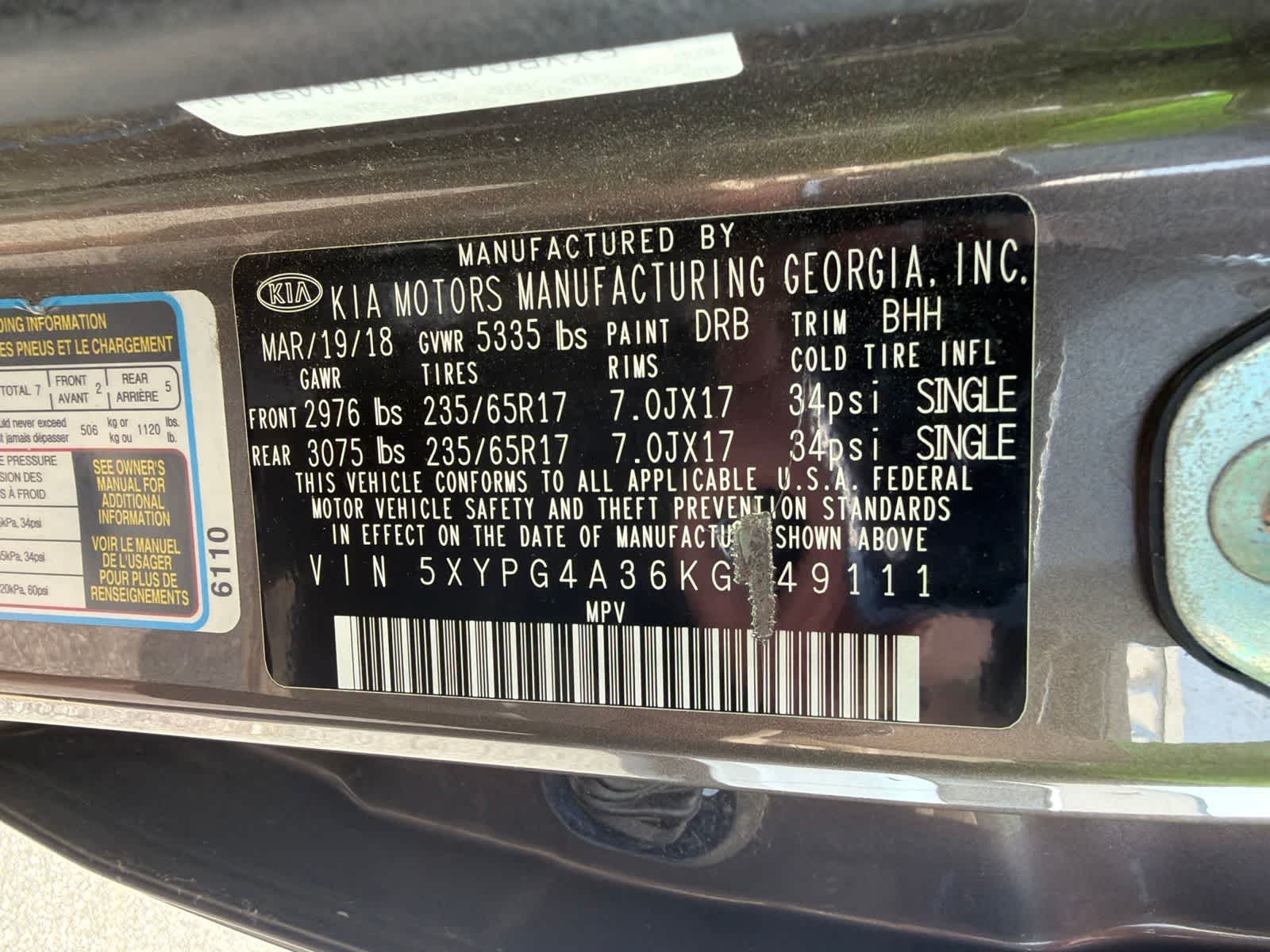 Thumbnail: 2019 Kia Sorento - 20