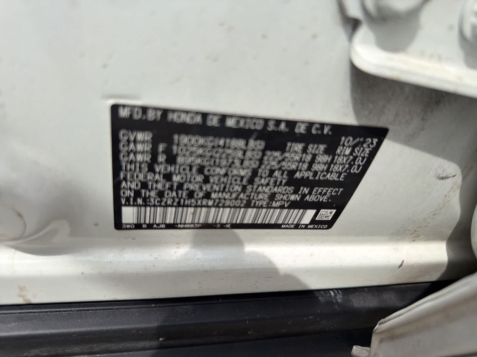 Thumbnail: 2024 Honda HR-V - 18