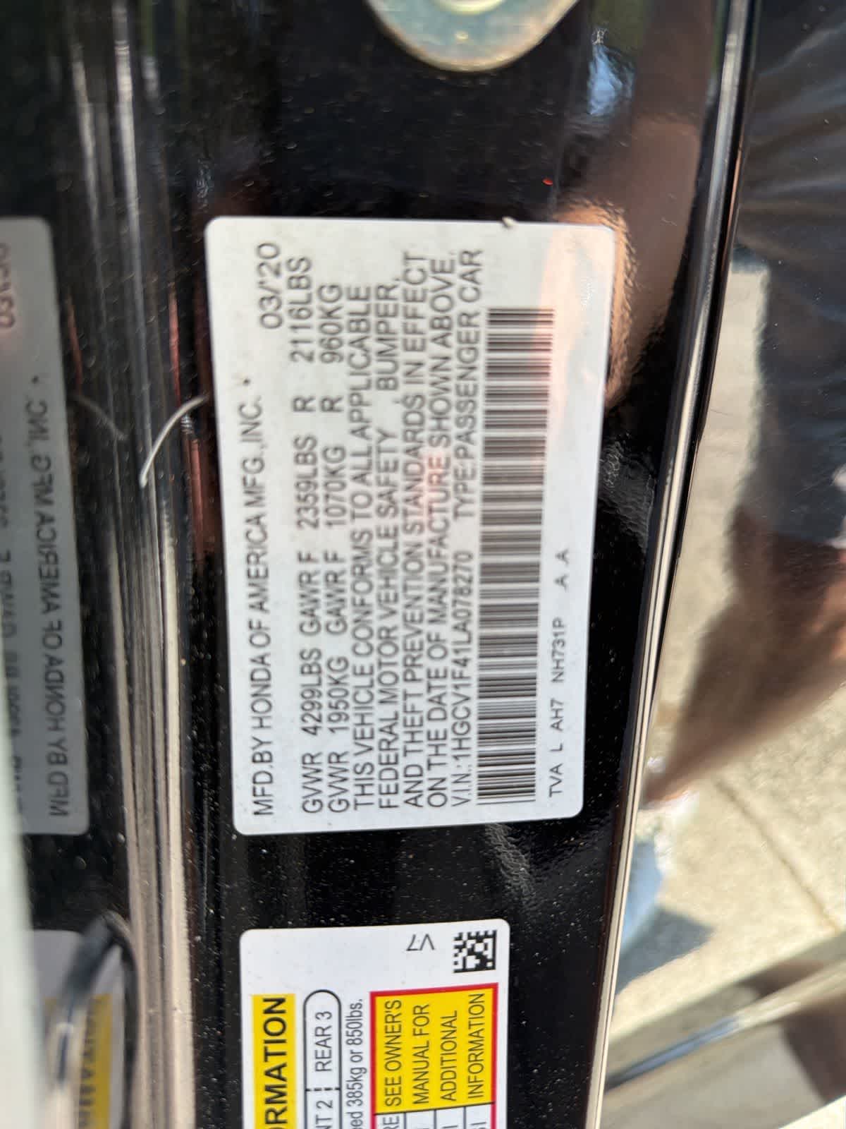 Thumbnail: 2020 Honda Accord - 18