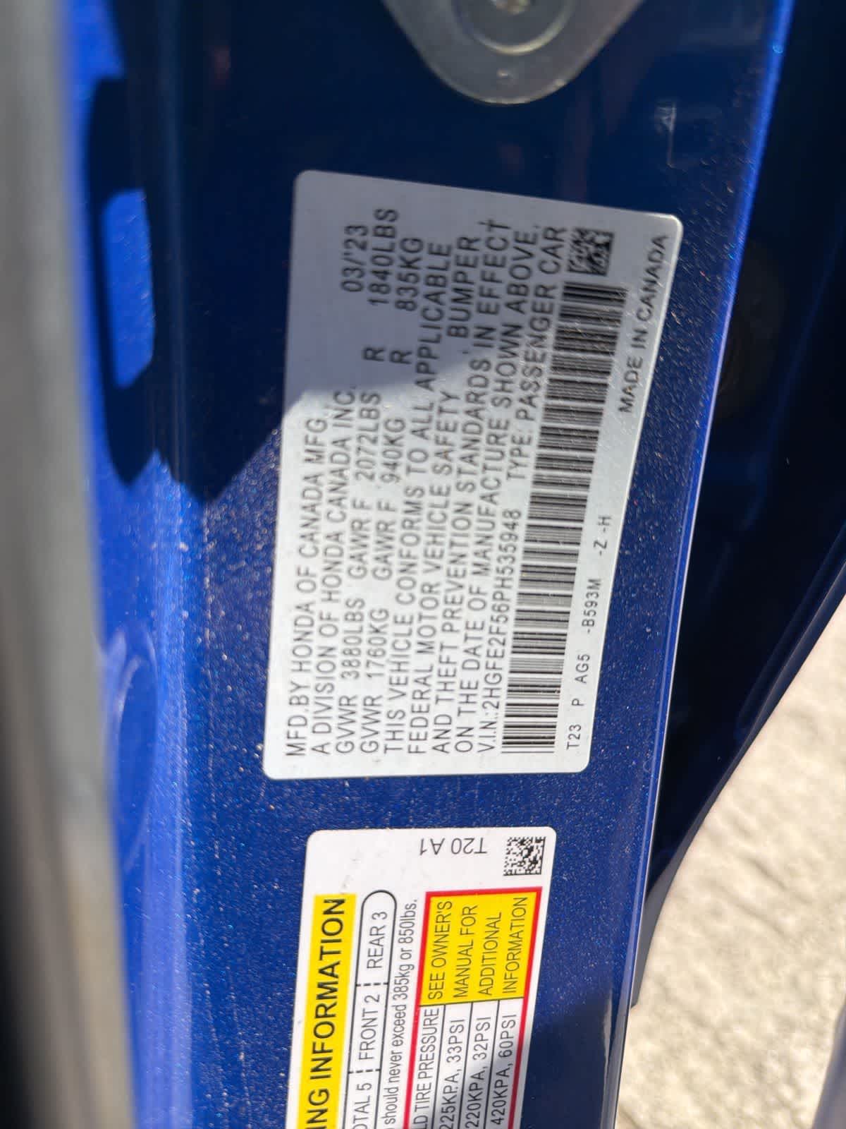 Thumbnail: 2023 Honda Civic - 19