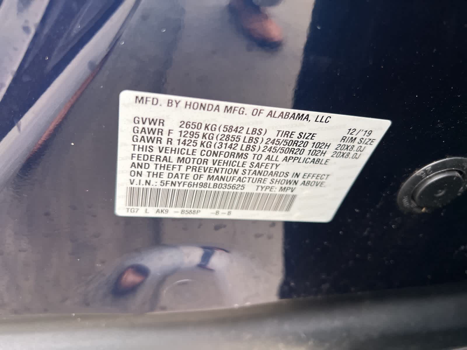 Thumbnail: 2020 Honda Pilot - 18