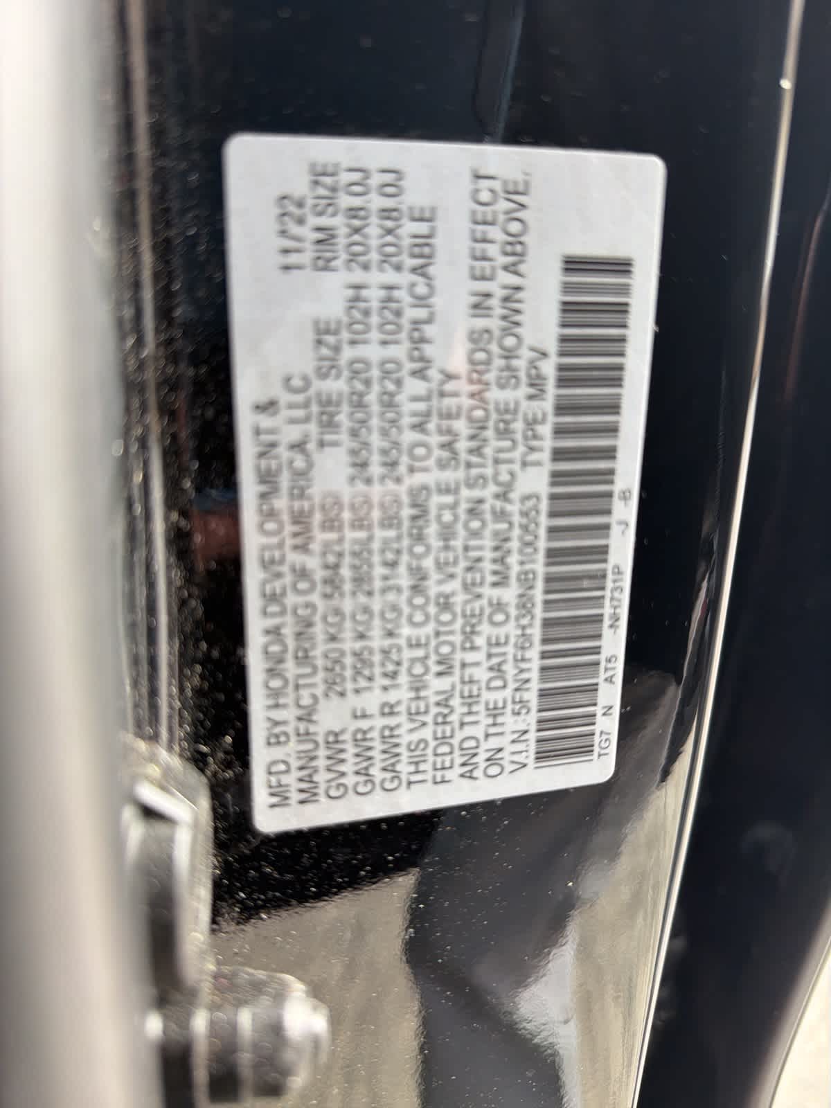 Thumbnail: 2022 Honda Pilot - 19