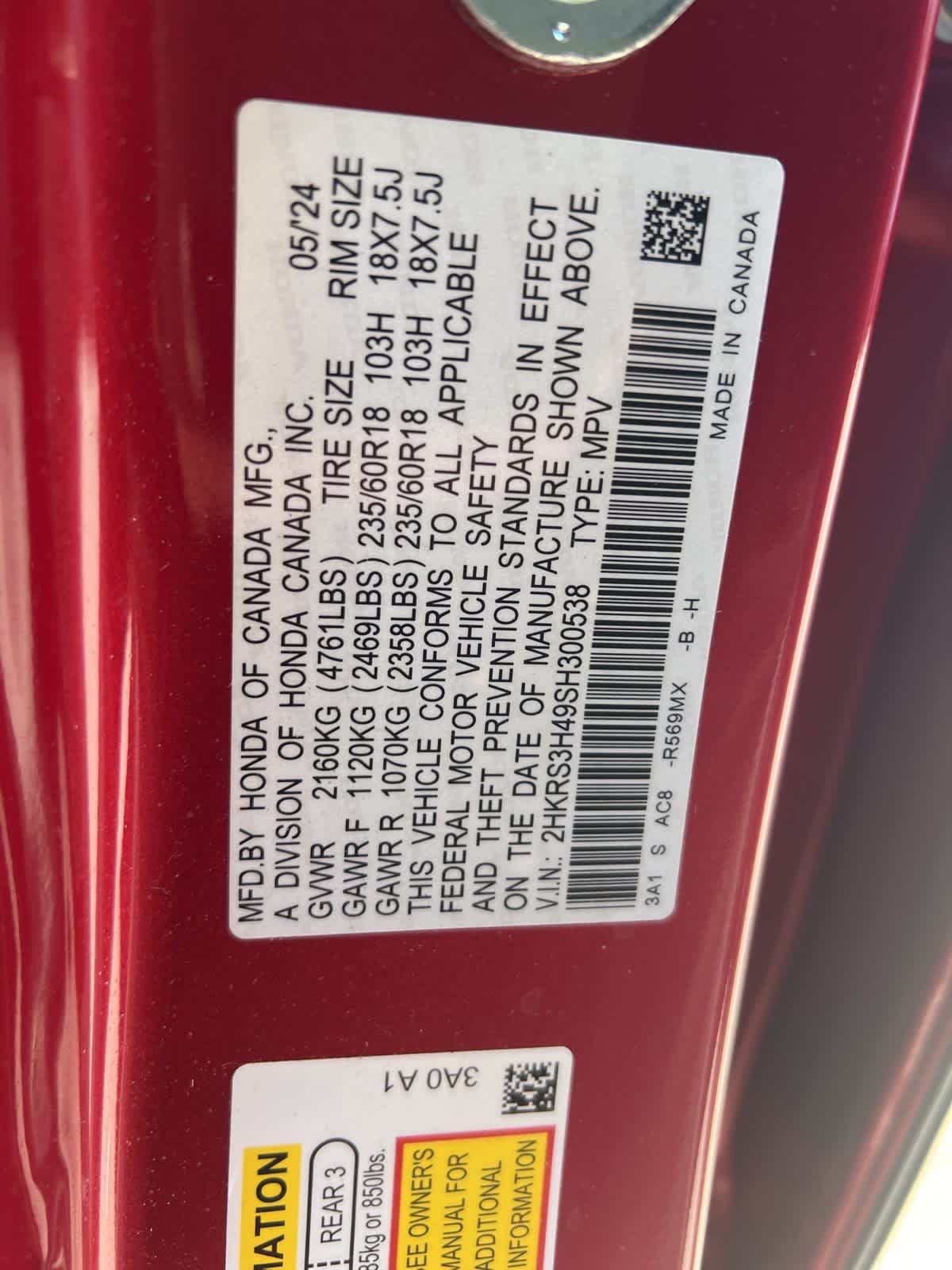 Thumbnail: 2025 Honda CR-V - 18