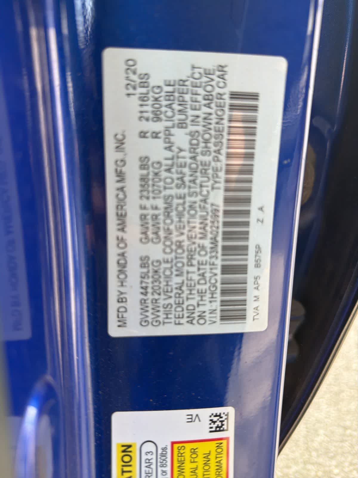 Thumbnail: 2021 Honda Accord - 18