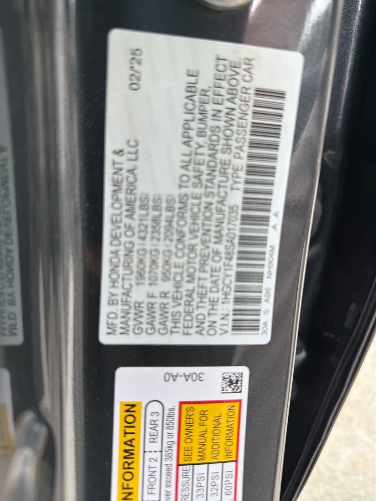 Thumbnail: 2025 Honda Accord - 18