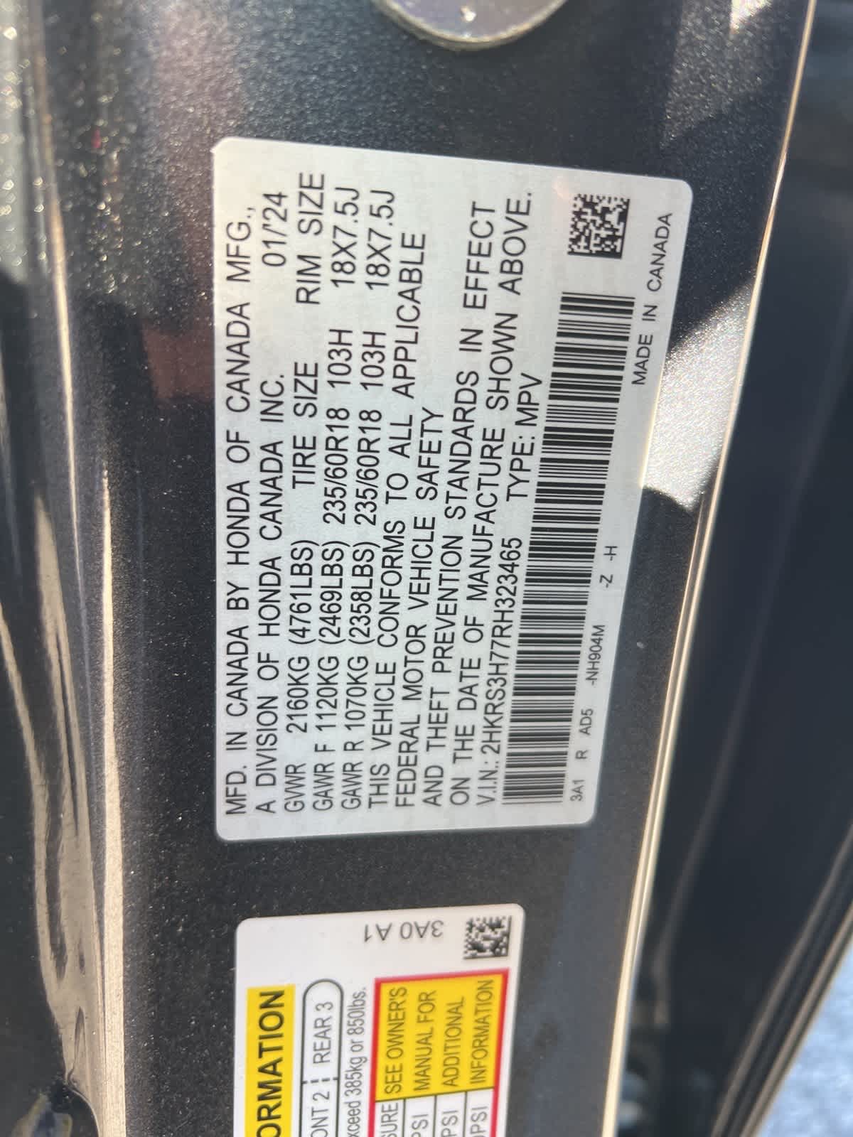 Thumbnail: 2024 Honda CR-V - 18