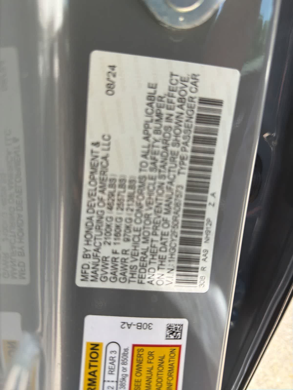 Thumbnail: 2024 Honda Accord - 22