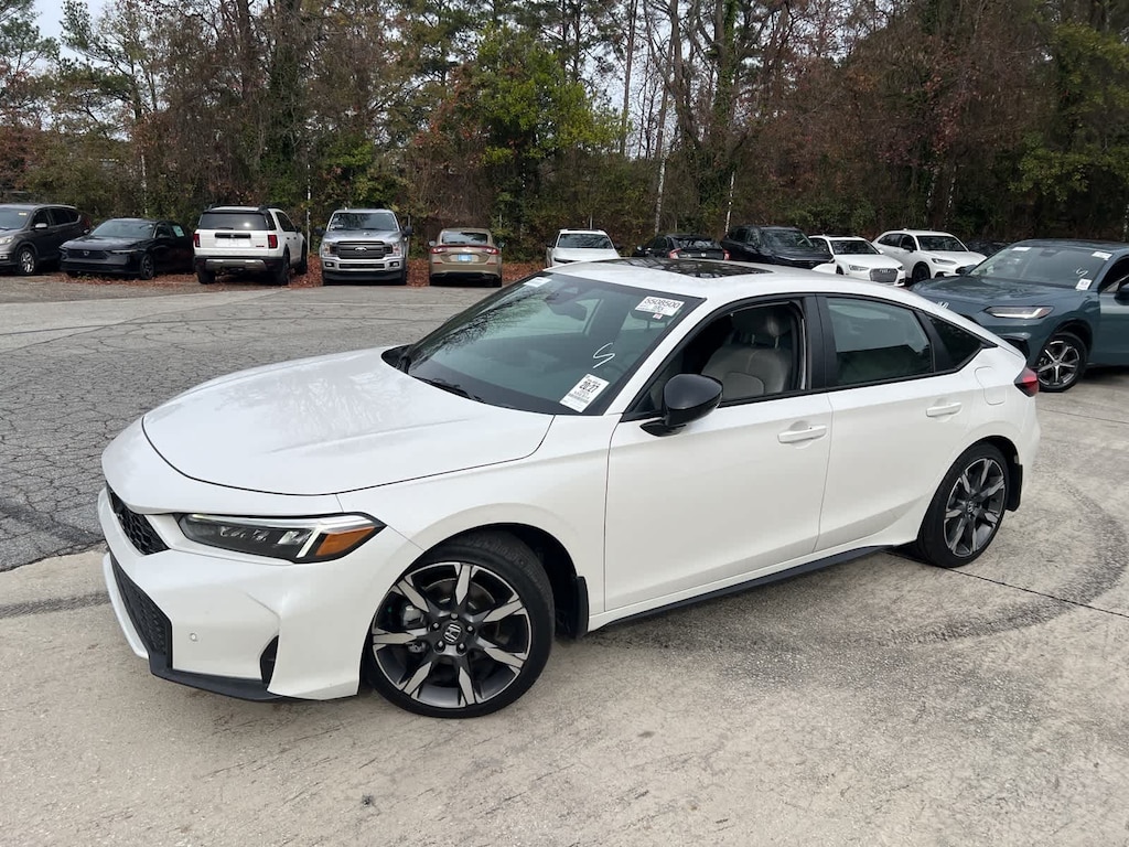 Certified 2025 Honda Civic Hybrid Sport Touring Hatchback