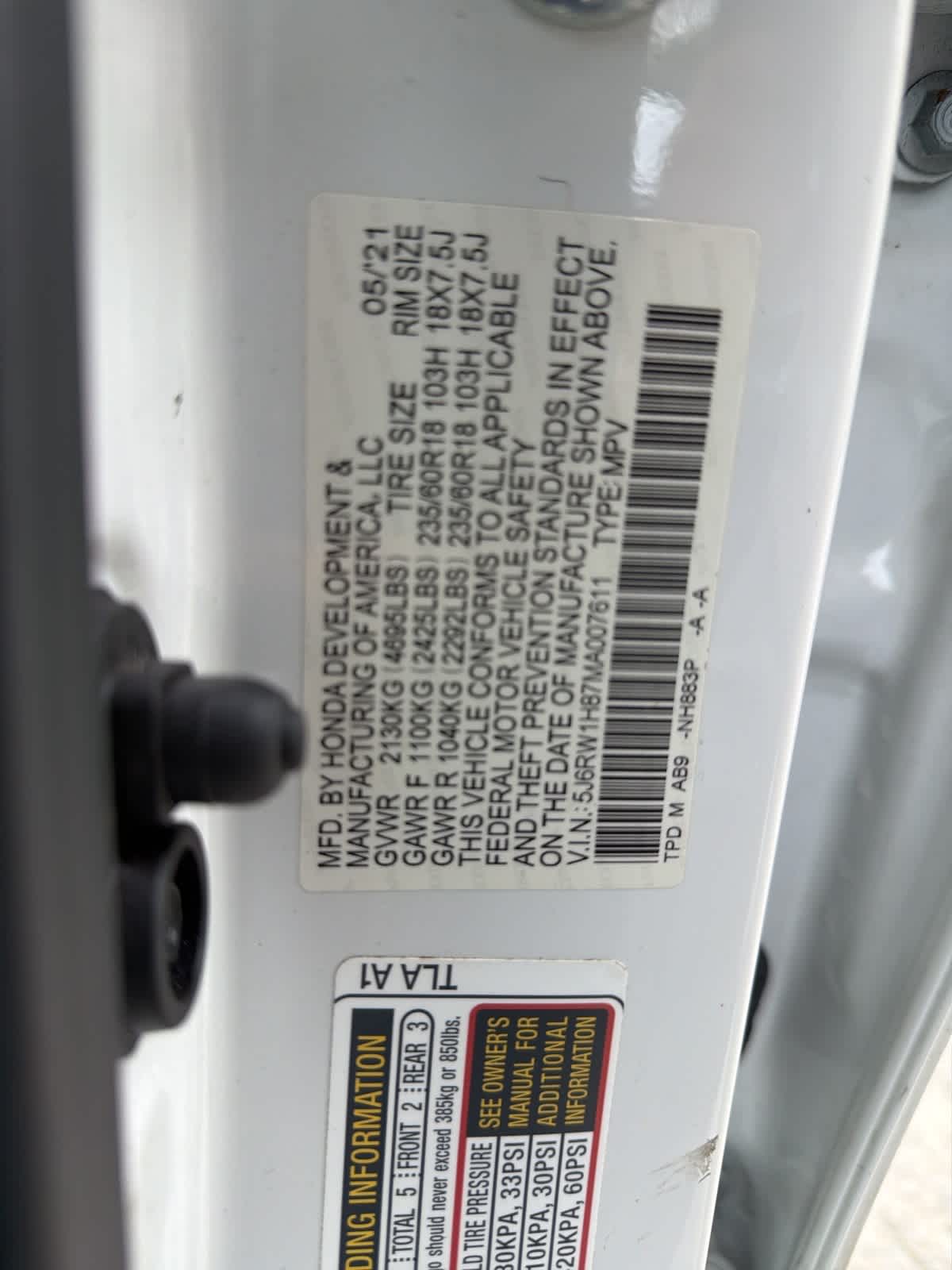 Thumbnail: 2021 Honda CR-V - 18