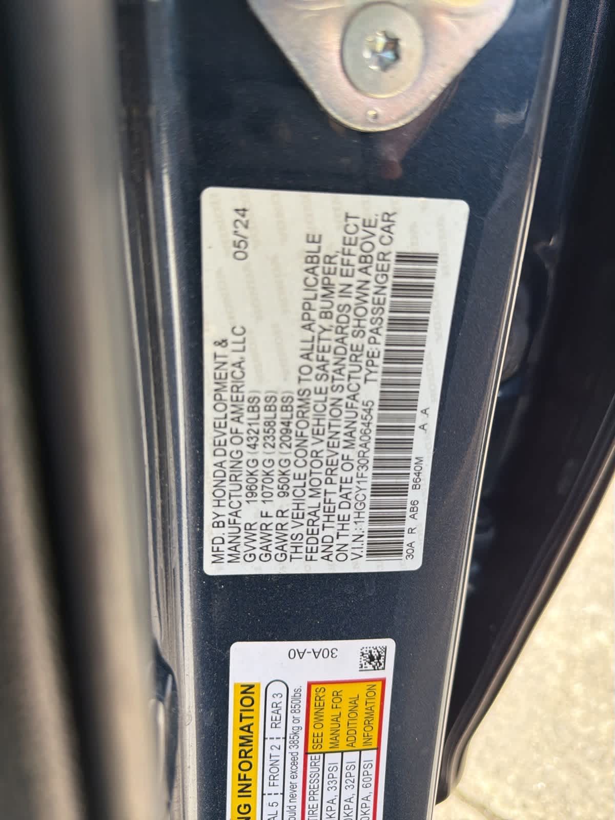 Thumbnail: 2024 Honda Accord - 18