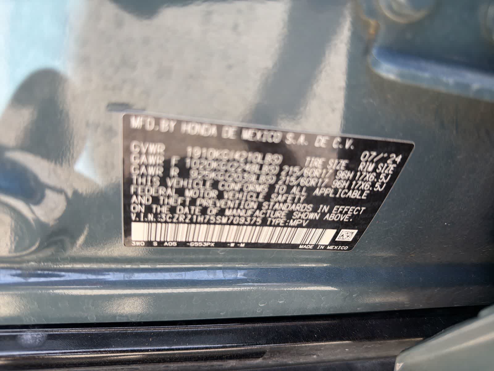 Thumbnail: 2025 Honda HR-V - 19