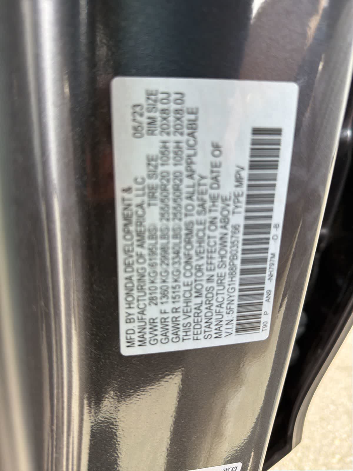 Thumbnail: 2023 Honda Pilot - 18