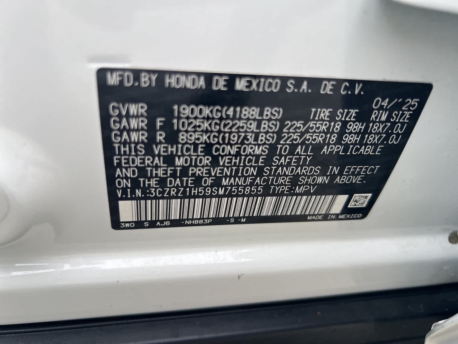 Thumbnail: 2025 Honda HR-V - 19