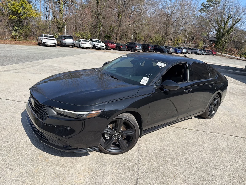 Certified 2025 Honda Accord Hybrid Sport-L Sedan