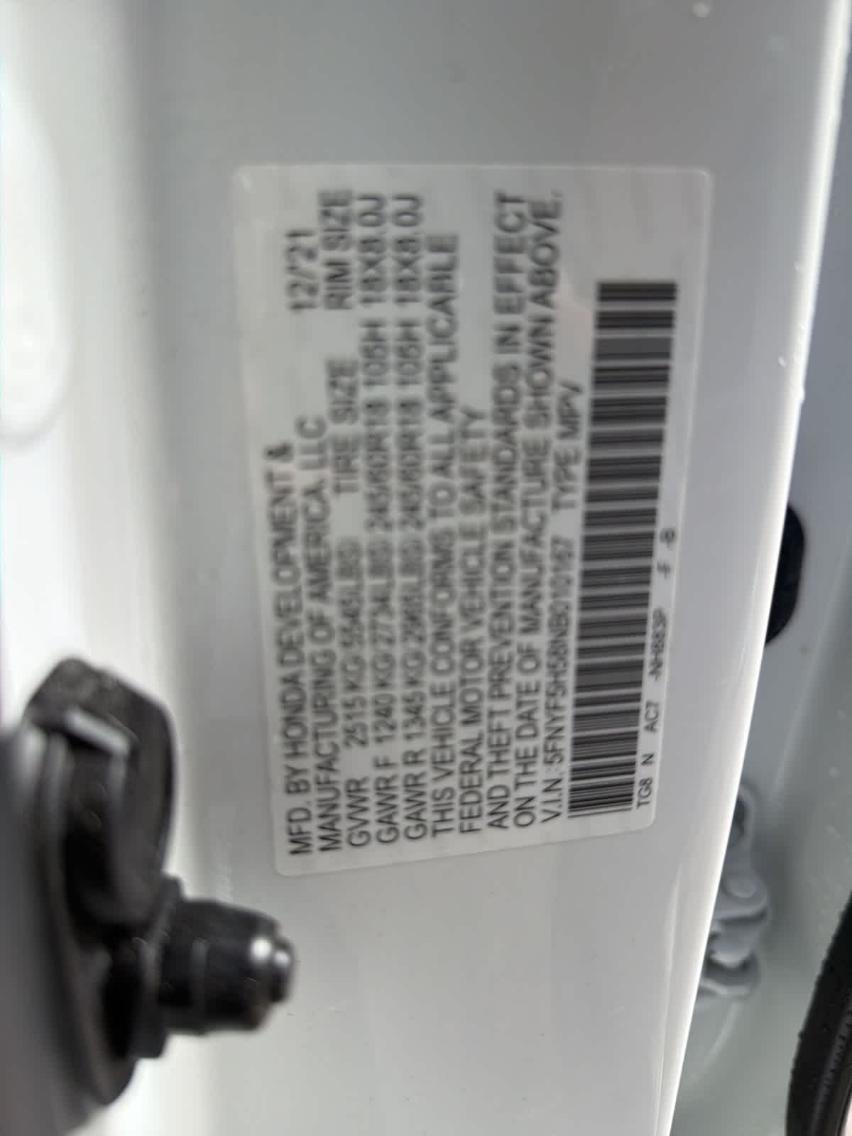 Thumbnail: 2022 Honda Pilot - 19