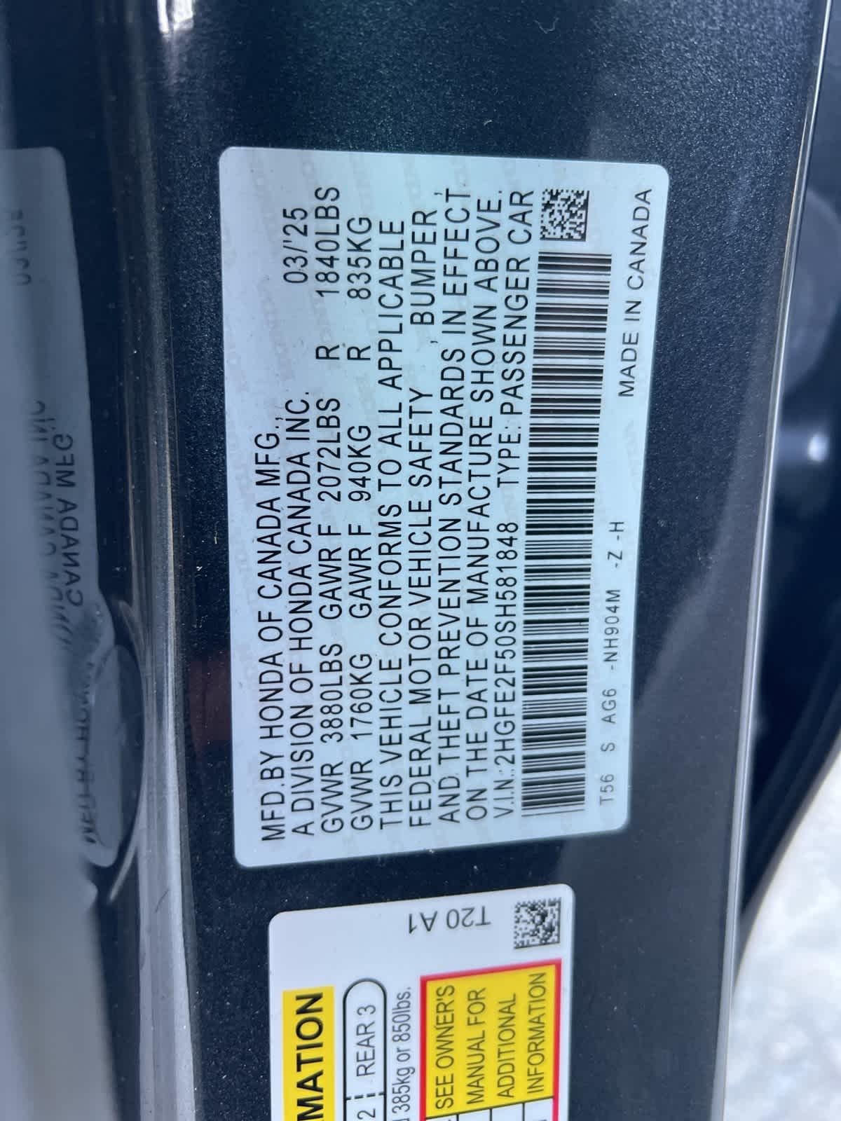 Thumbnail: 2025 Honda Civic - 18