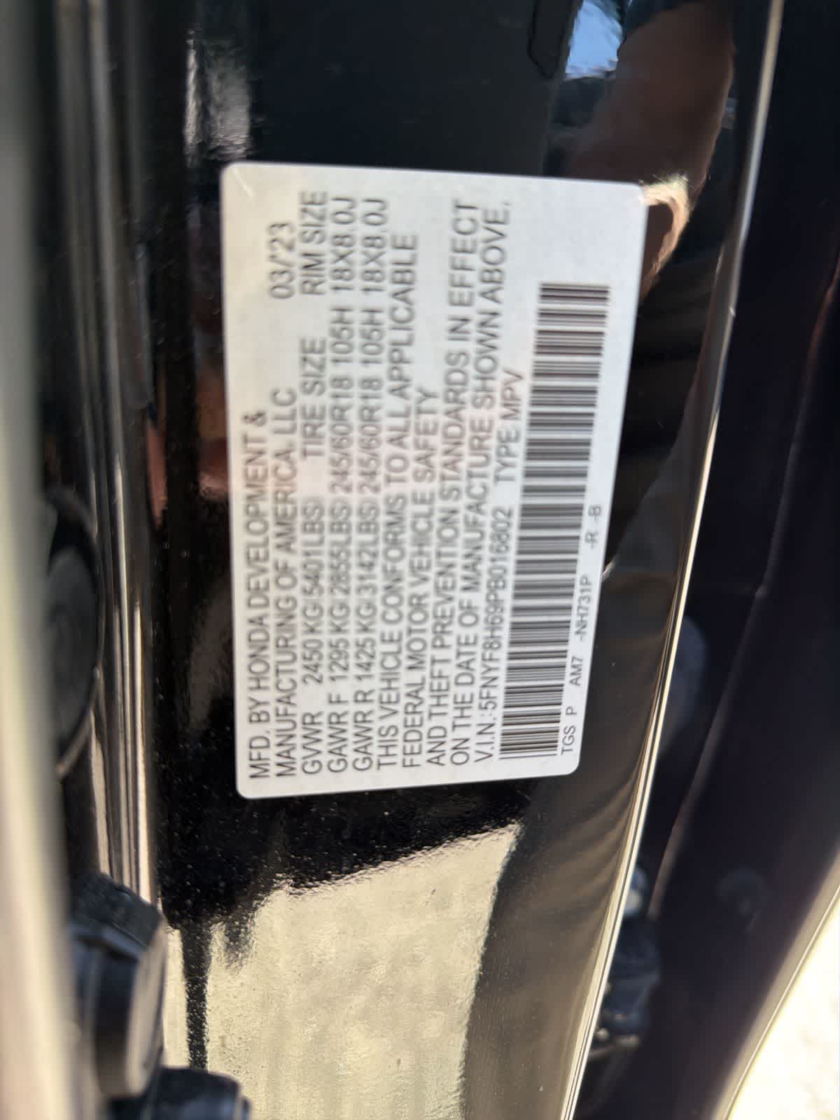 Thumbnail: 2023 Honda Passport - 18