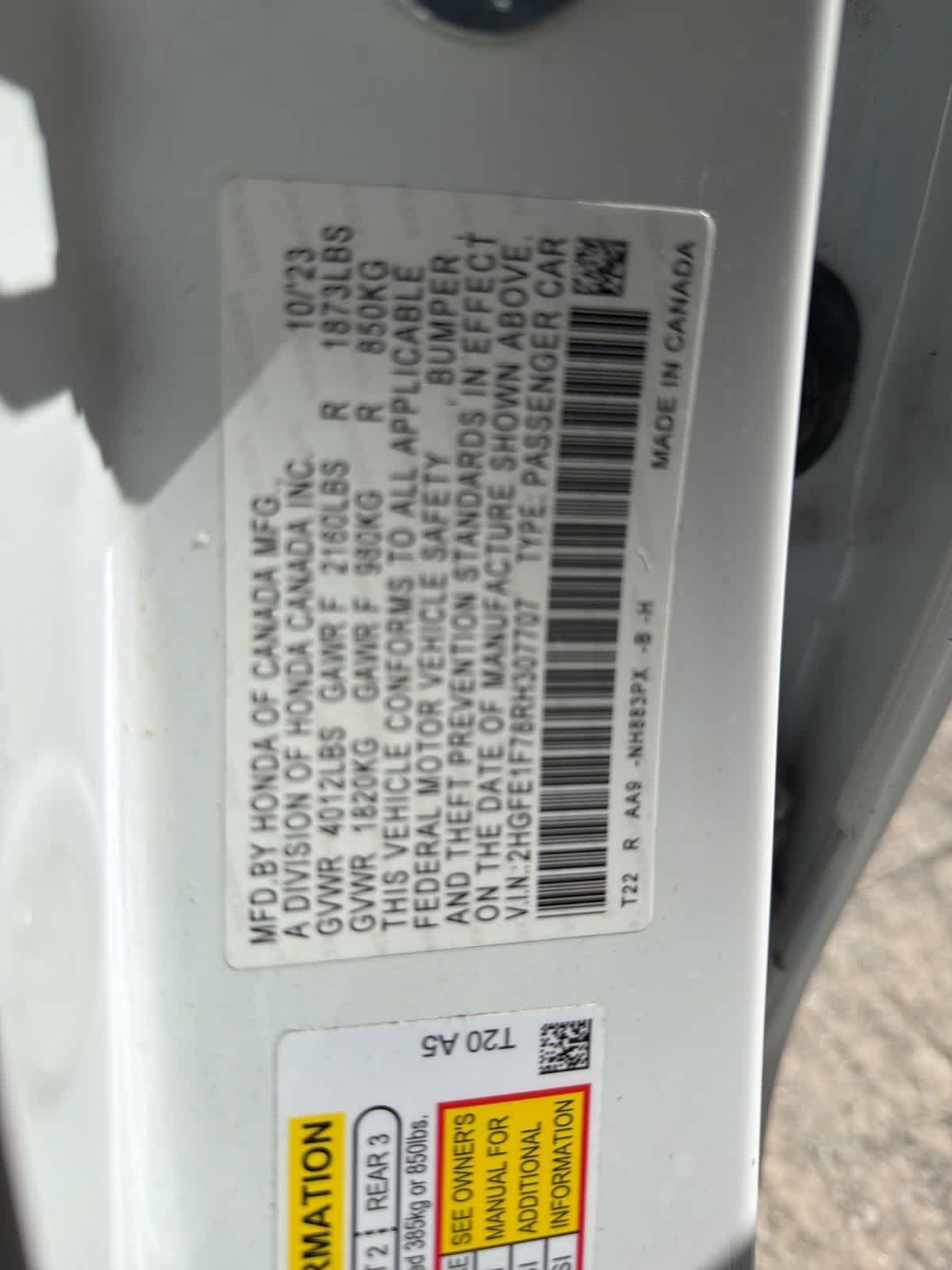 Thumbnail: 2024 Honda Civic - 18