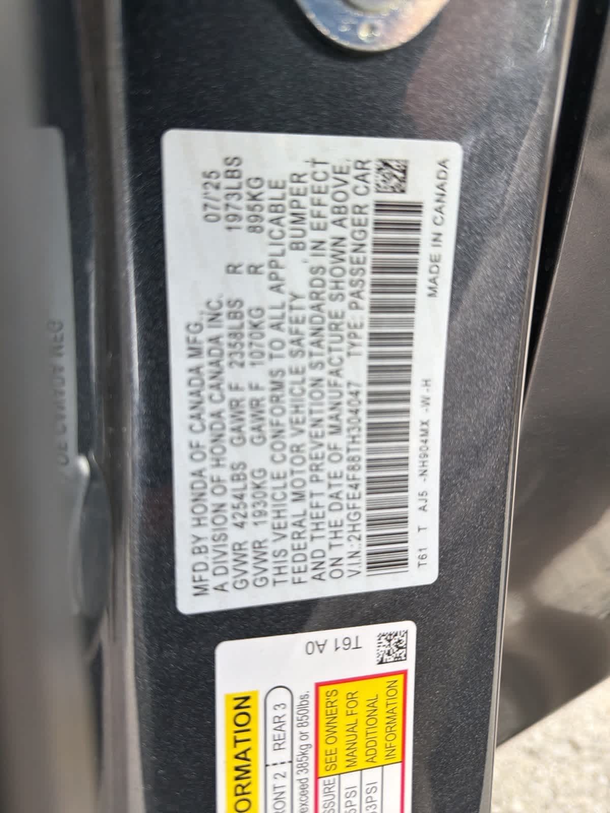 Thumbnail: 2026 Honda Civic - 17