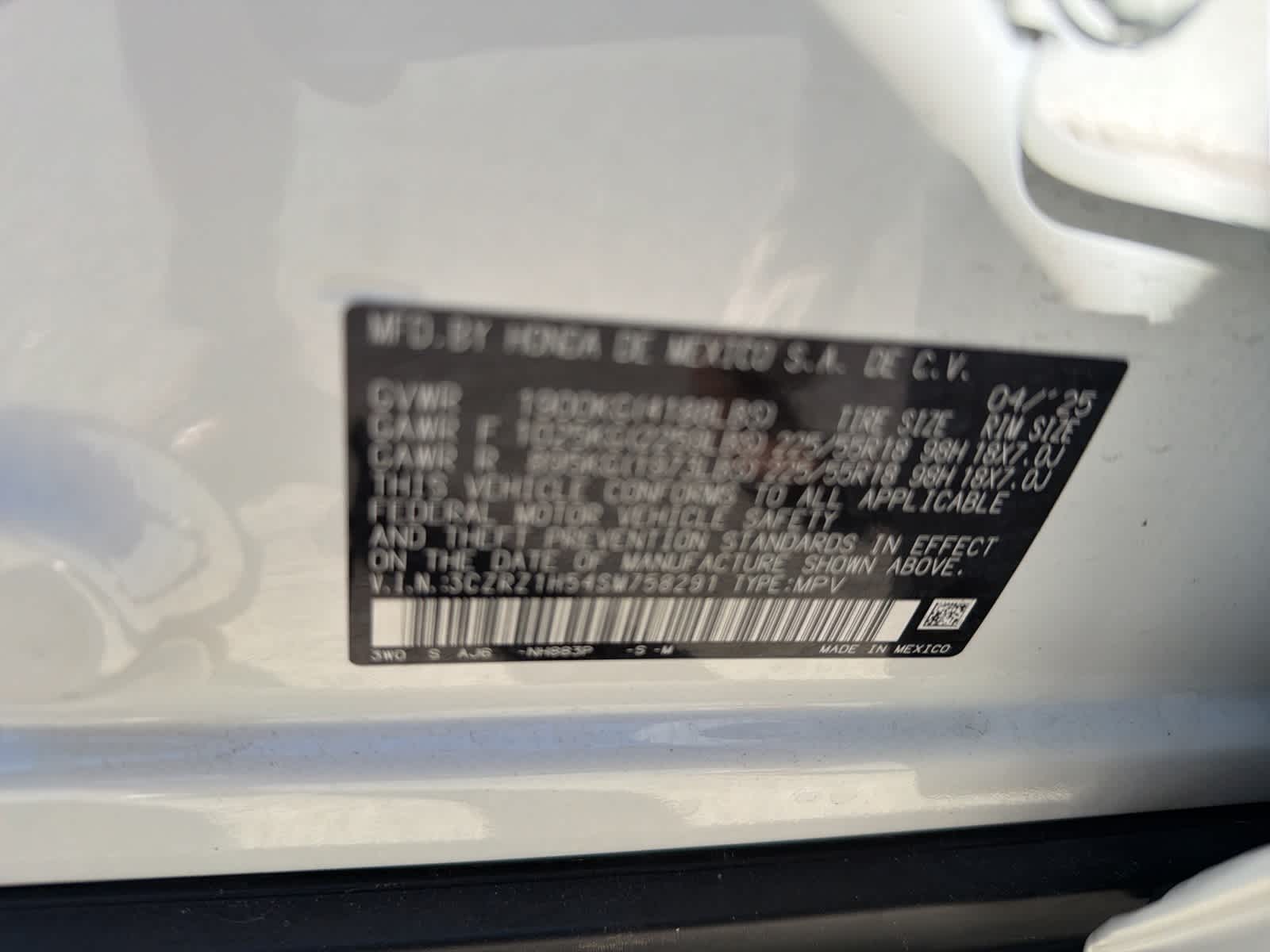 Thumbnail: 2025 Honda HR-V - 19