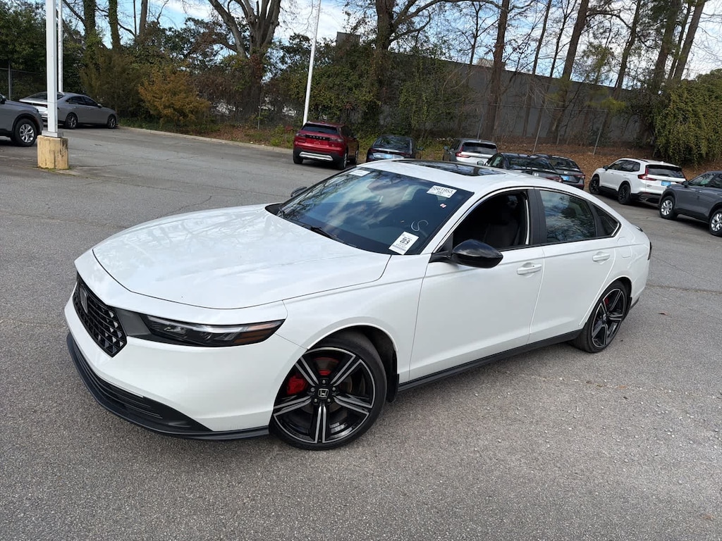 Certified 2025 Honda Accord Hybrid Sport Sedan