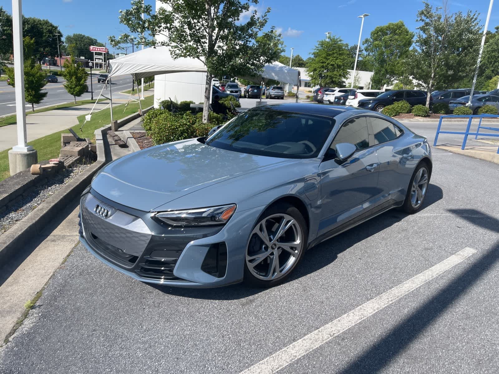 Used 2022 Audi e-tron GT Premium Plus with VIN WAUFJBFW3N7010418 for sale in Chamblee, GA