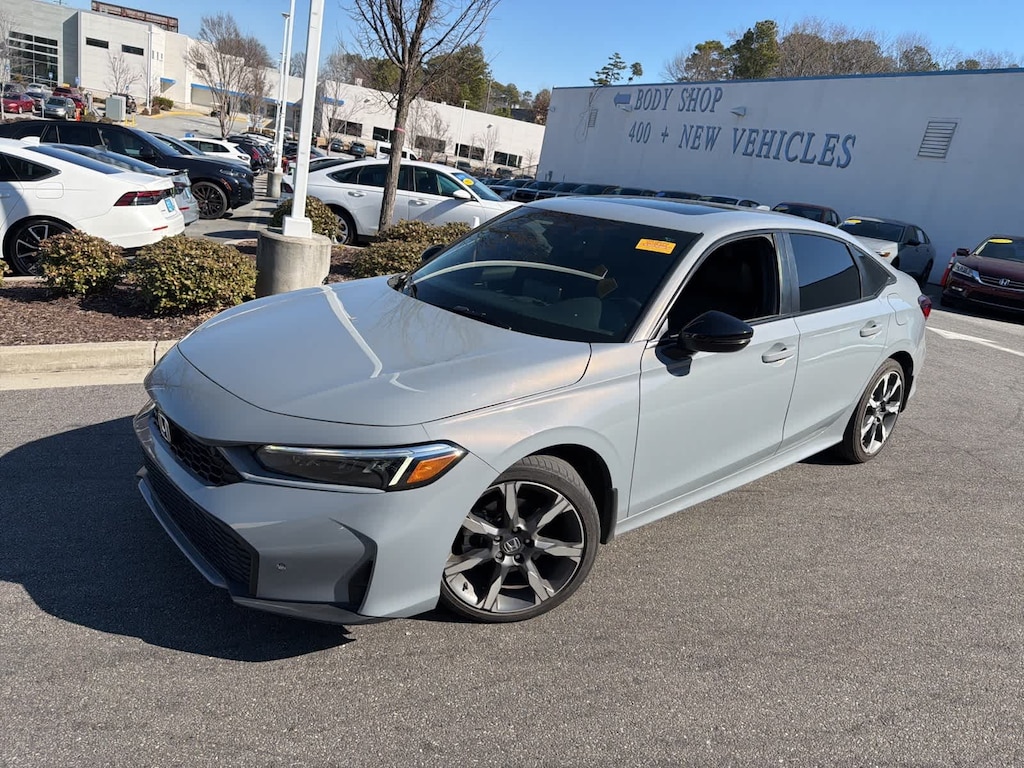 Certified 2025 Honda Civic Hybrid Sport Touring Sedan