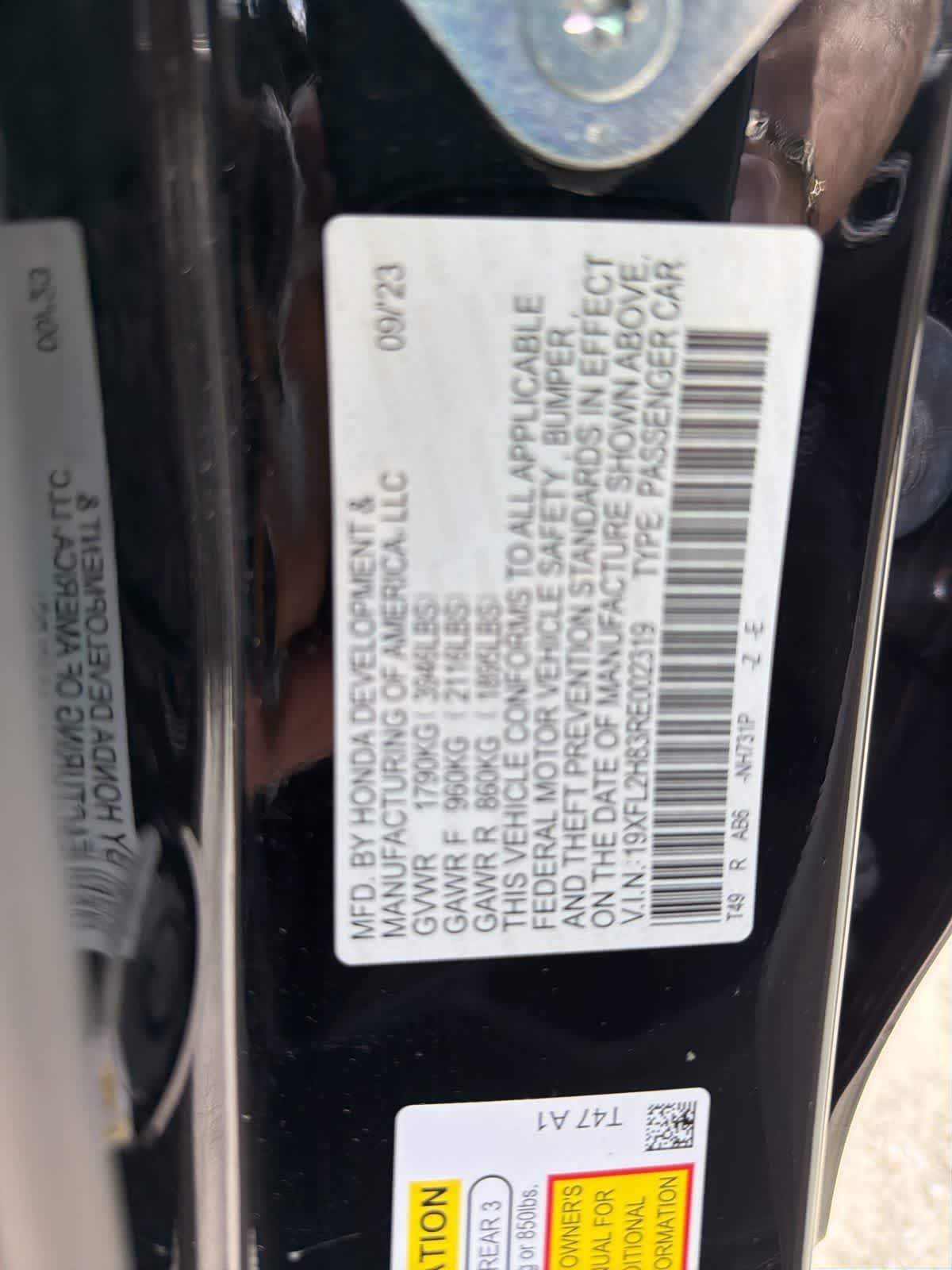 Thumbnail: 2024 Honda Civic - 19