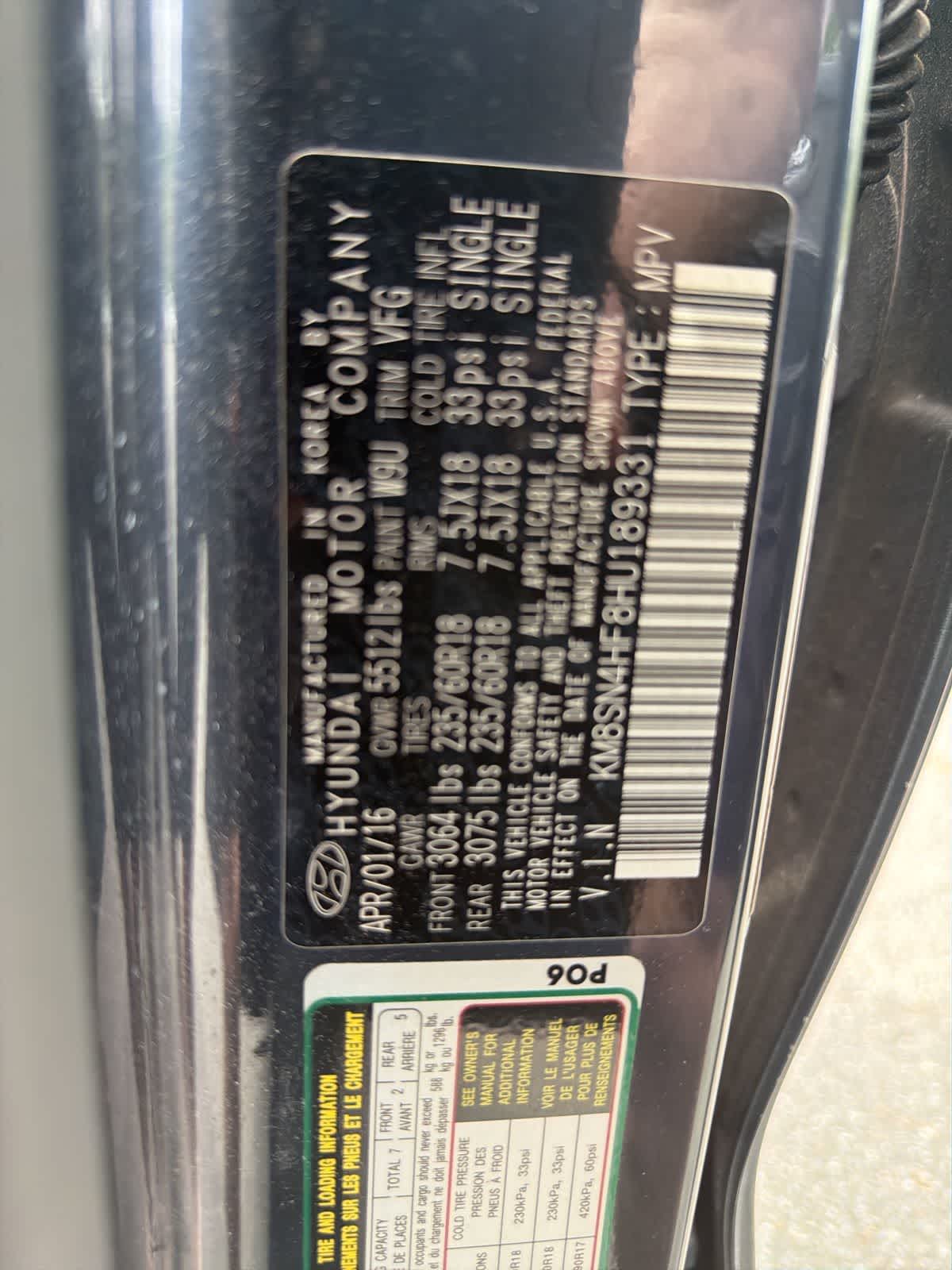 Thumbnail: 2017 Hyundai Santa Fe - 19