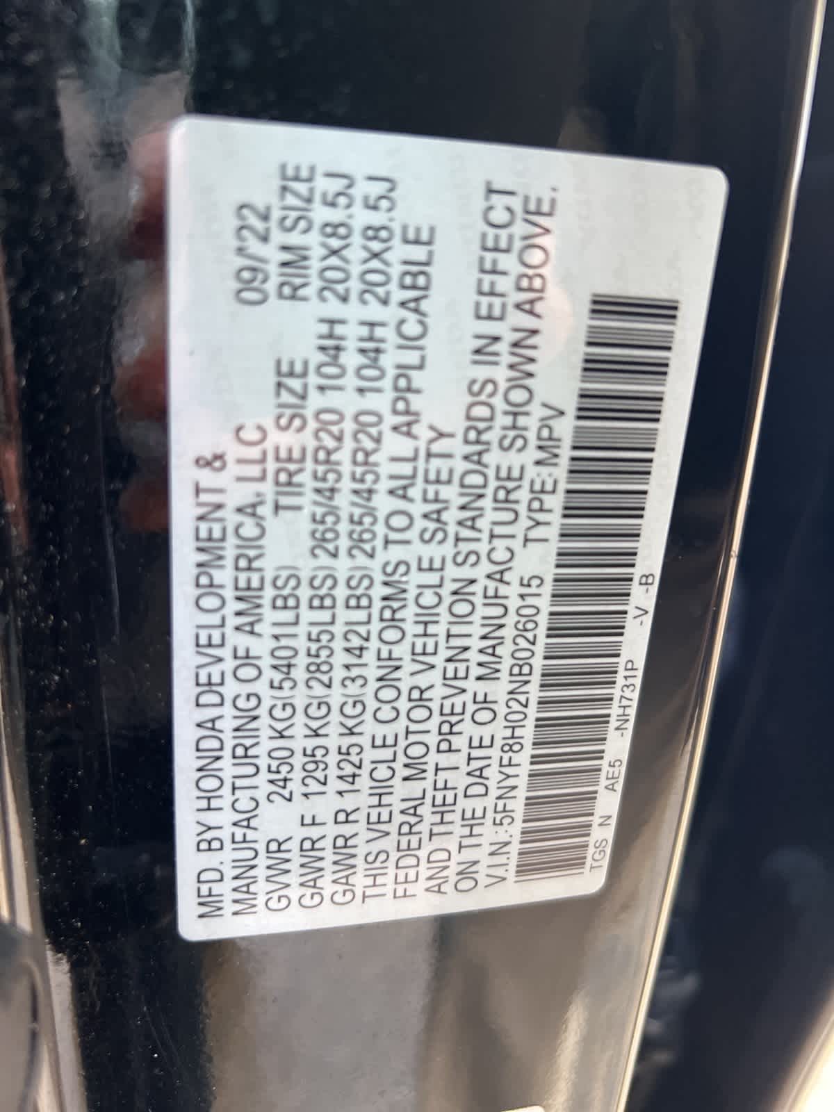 Thumbnail: 2022 Honda Passport - 19