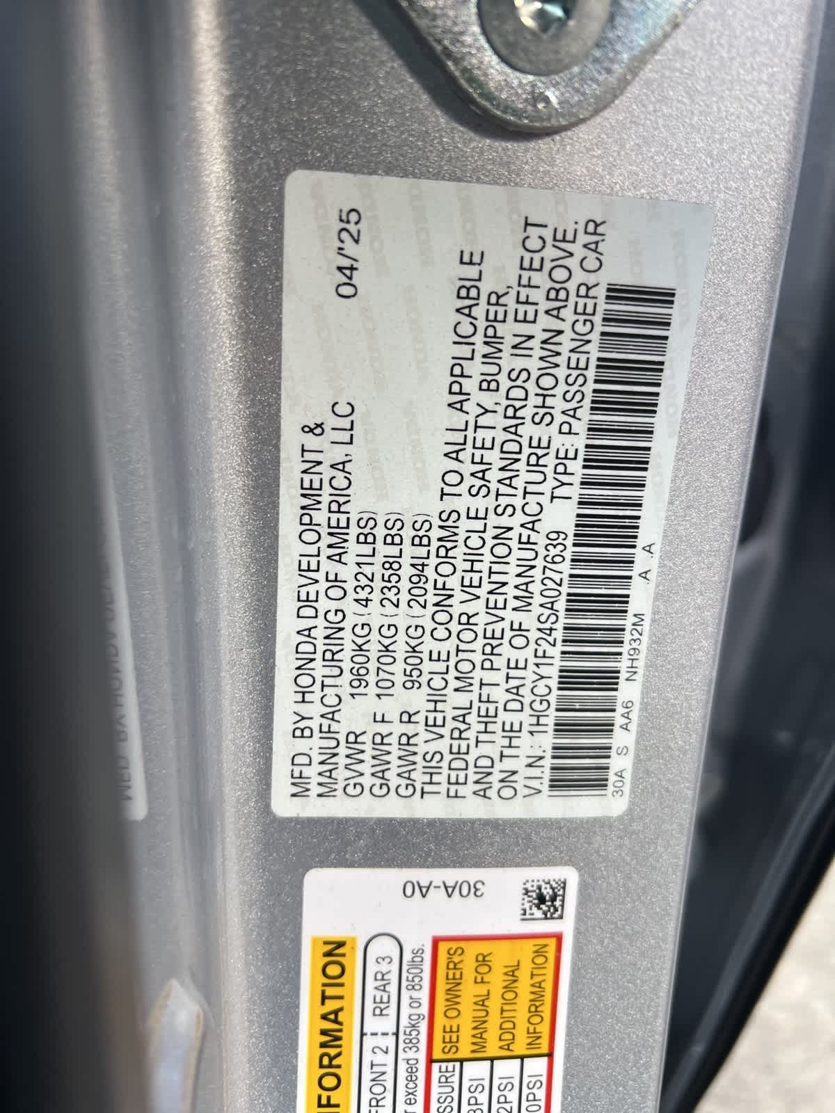 Thumbnail: 2025 Honda Accord - 19