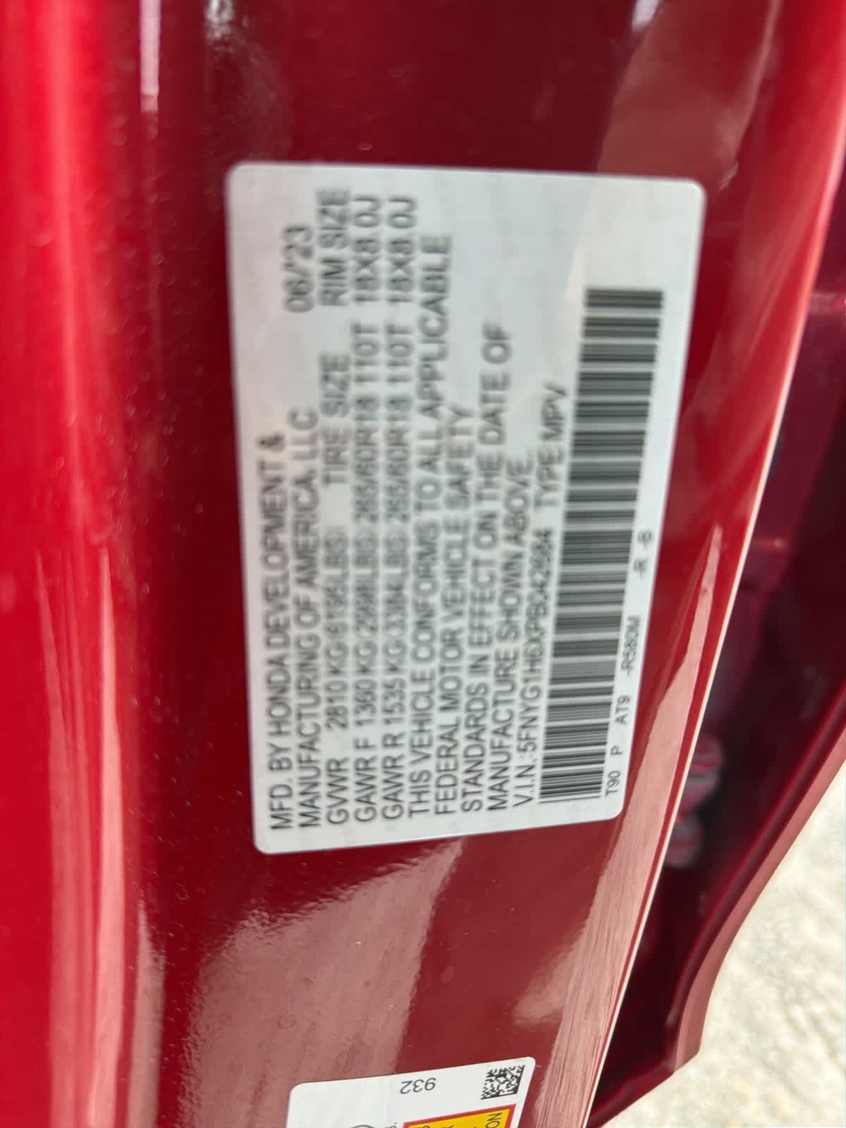 Thumbnail: 2023 Honda Pilot - 18