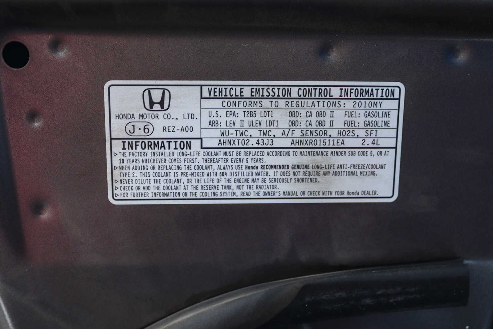 2010 Honda CR-V LX 27