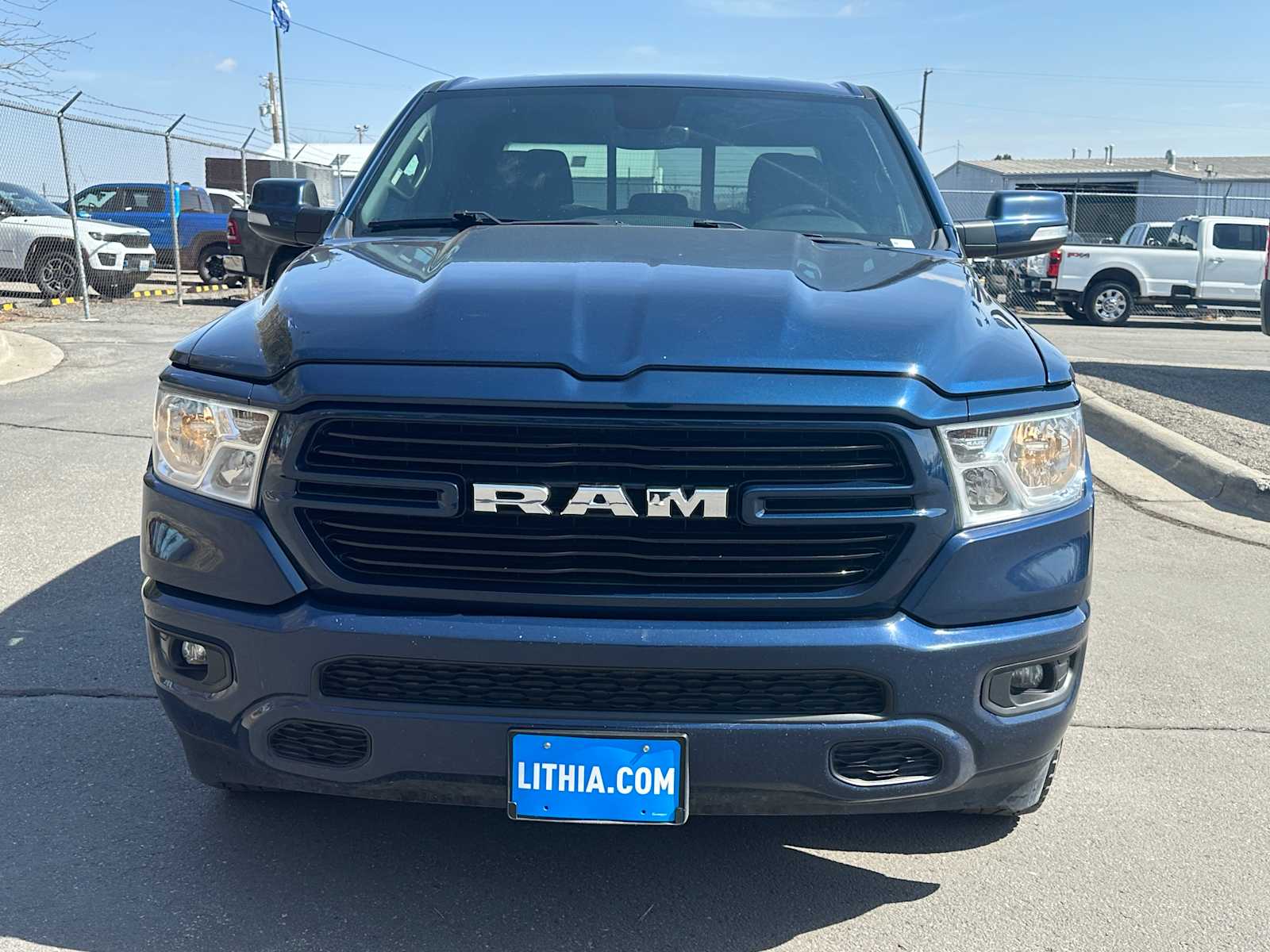 Used 2020 RAM Ram 1500 Pickup Big Horn/Lone Star with VIN 1C6SRFBTXLN196780 for sale in Billings, MT