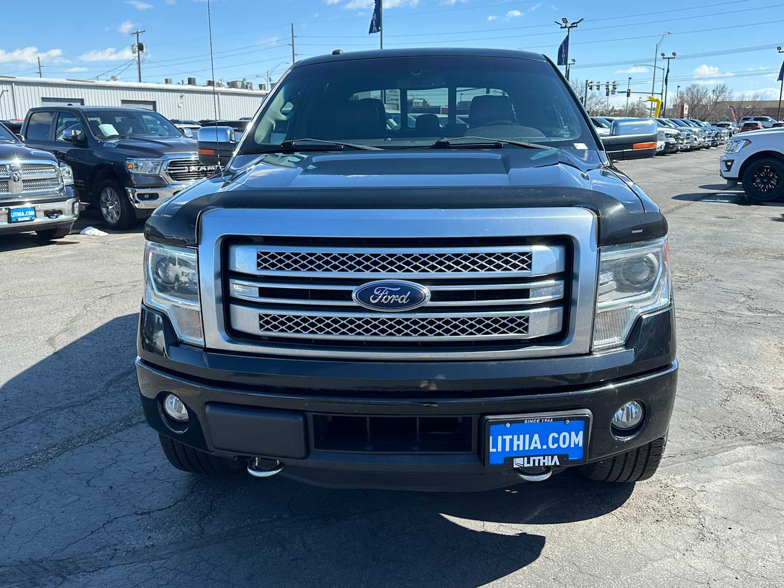 Used 2014 Ford F-150 Platinum with VIN 1FTFW1ET8EFB71603 for sale in Billings, MT