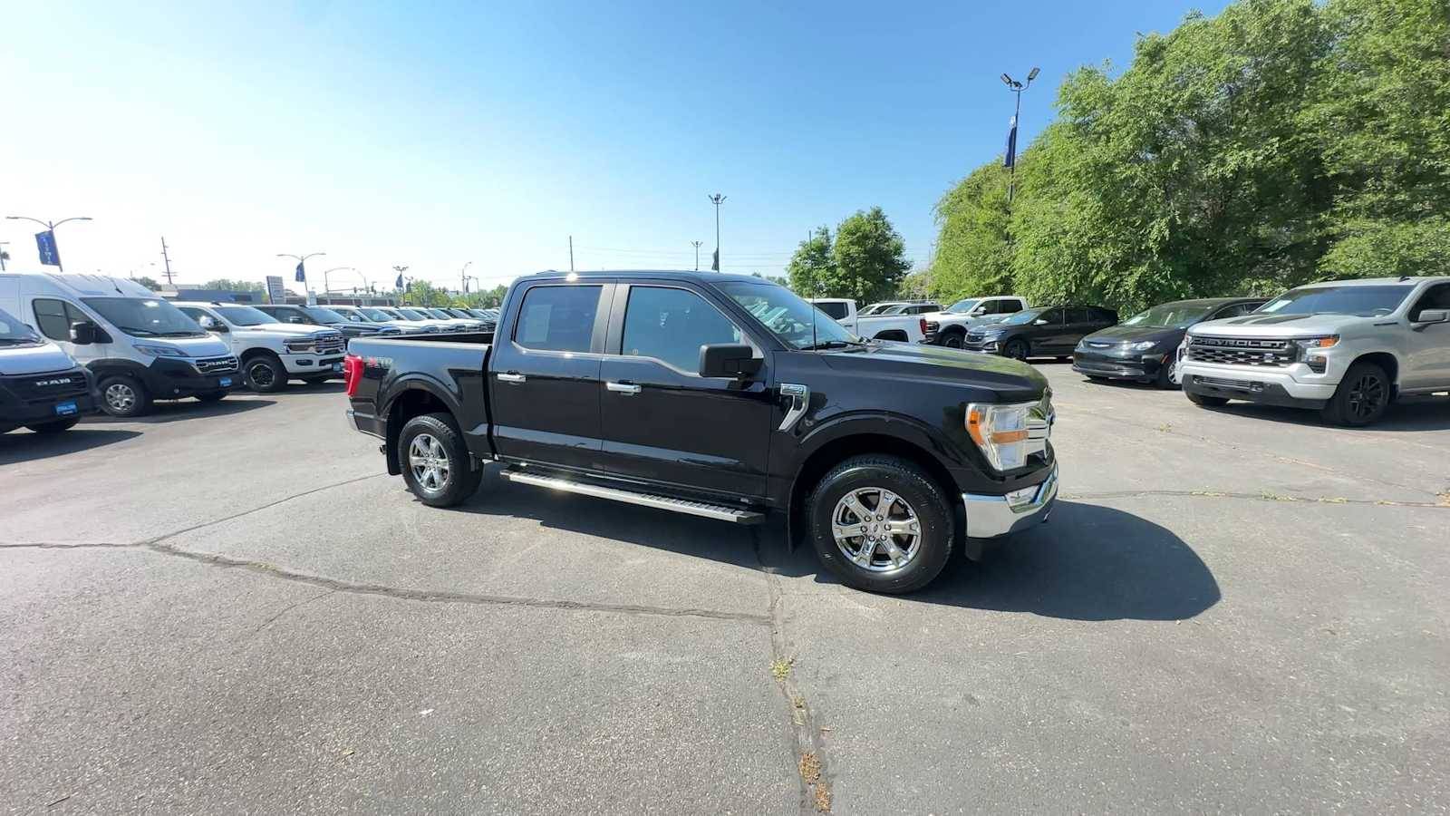 Used 2022 Ford F-150 XLT with VIN 1FTEW1EP4NKD65373 for sale in Billings, MT