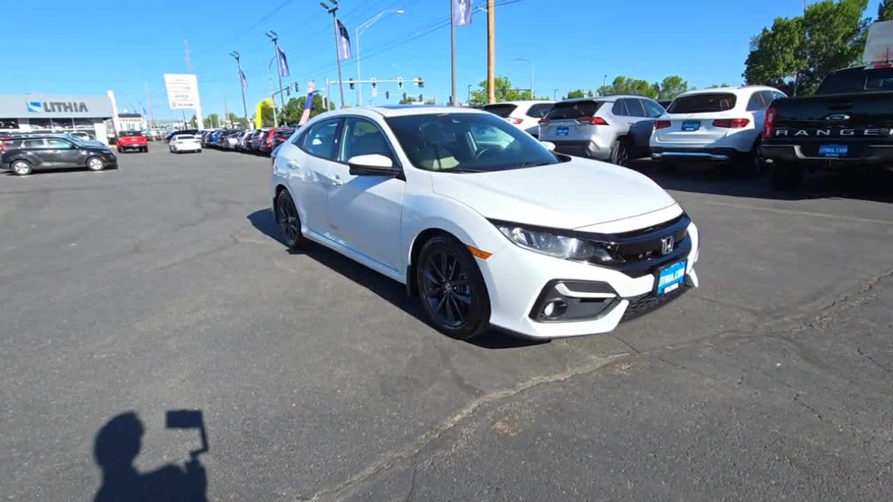 Certified 2020 Honda Civic Hatchback EX-L with VIN SHHFK7H81LU224468 for sale in Billings, MT