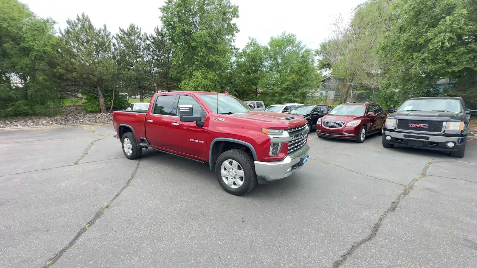 Used 2020 Chevrolet Silverado 2500HD LTZ with VIN 1GC4YPEY5LF120167 for sale in Billings, MT