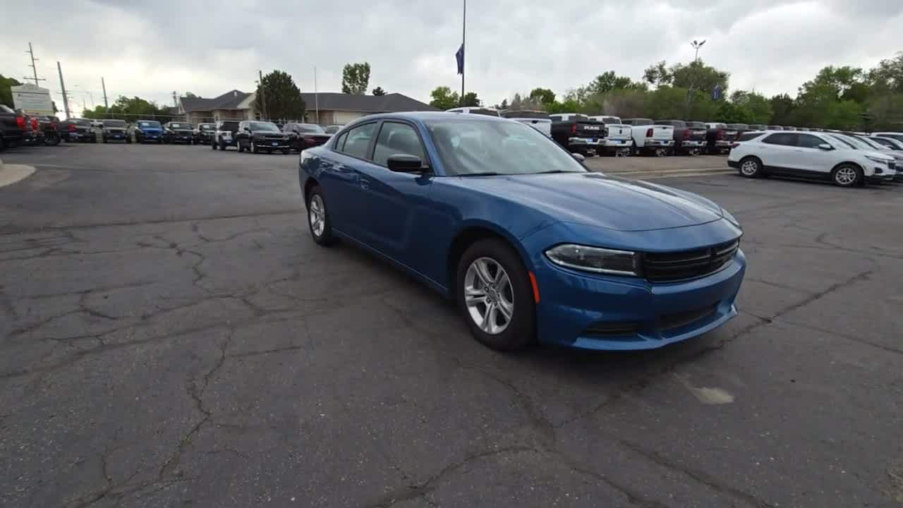 Used 2023 Dodge Charger SXT with VIN 2C3CDXBG1PH575741 for sale in Billings, MT