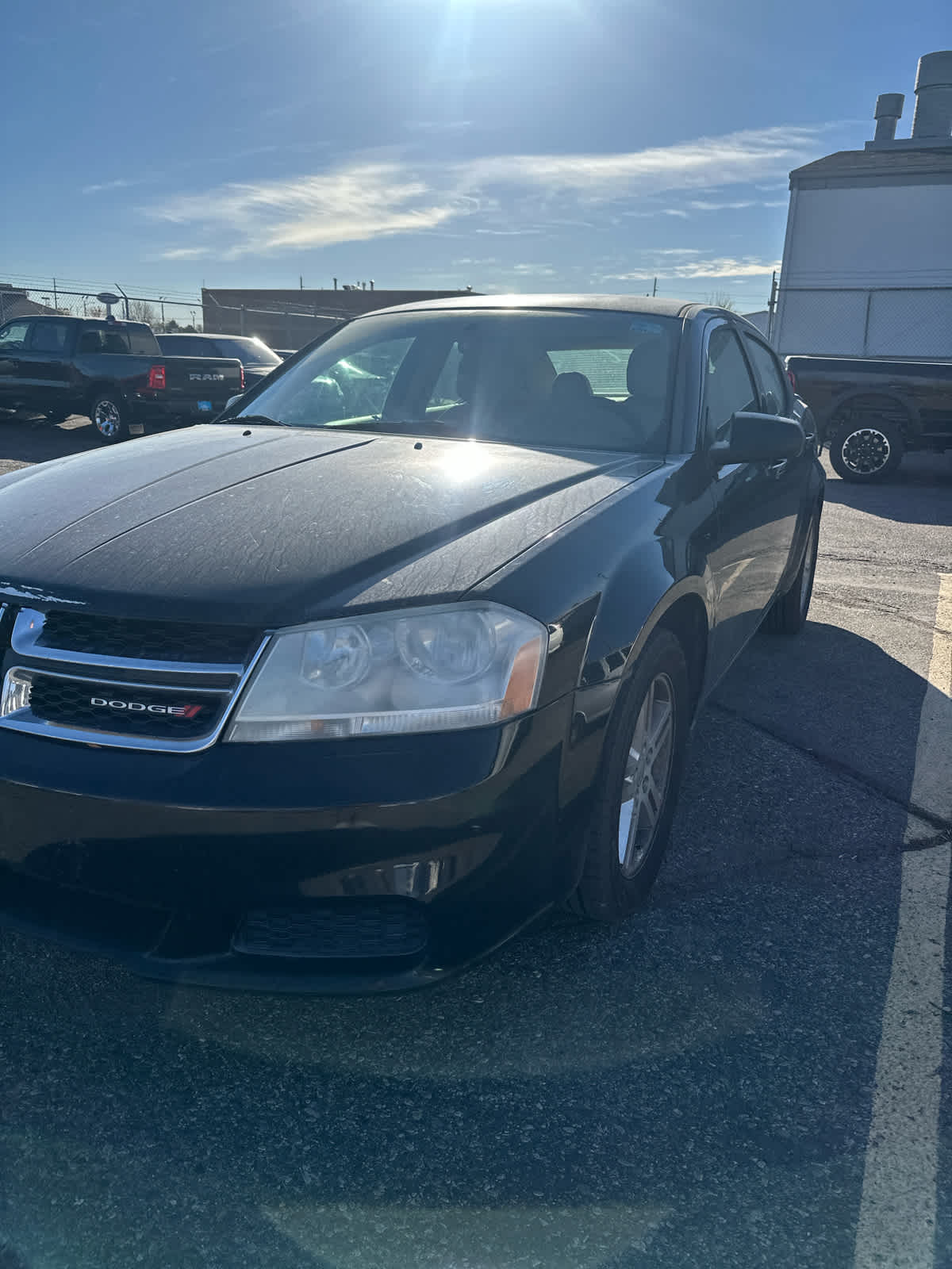 Used 2014 Dodge Avenger SE with VIN 1C3CDZAG4EN226395 for sale in Billings, MT