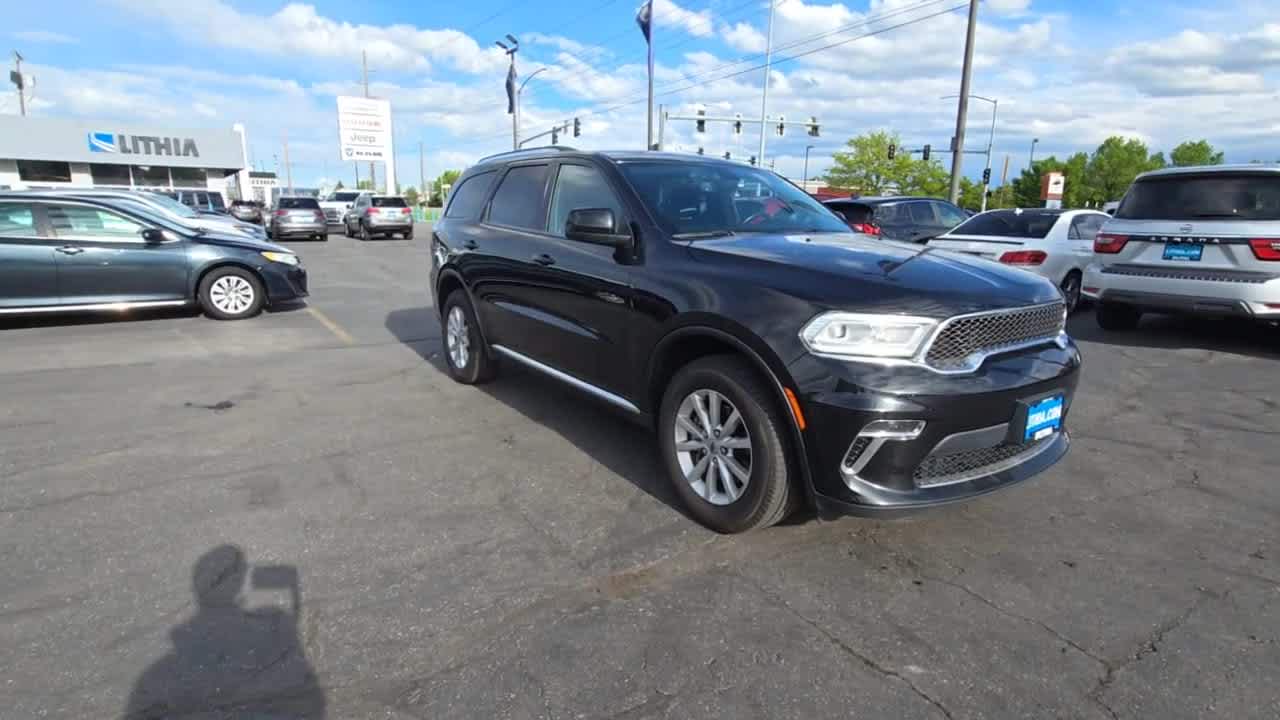 Used 2021 Dodge Durango SXT Plus with VIN 1C4RDJAG4MC602272 for sale in Billings, MT