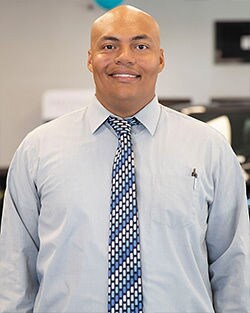 Staff member Brandyn Jefferson from 310b5008e248