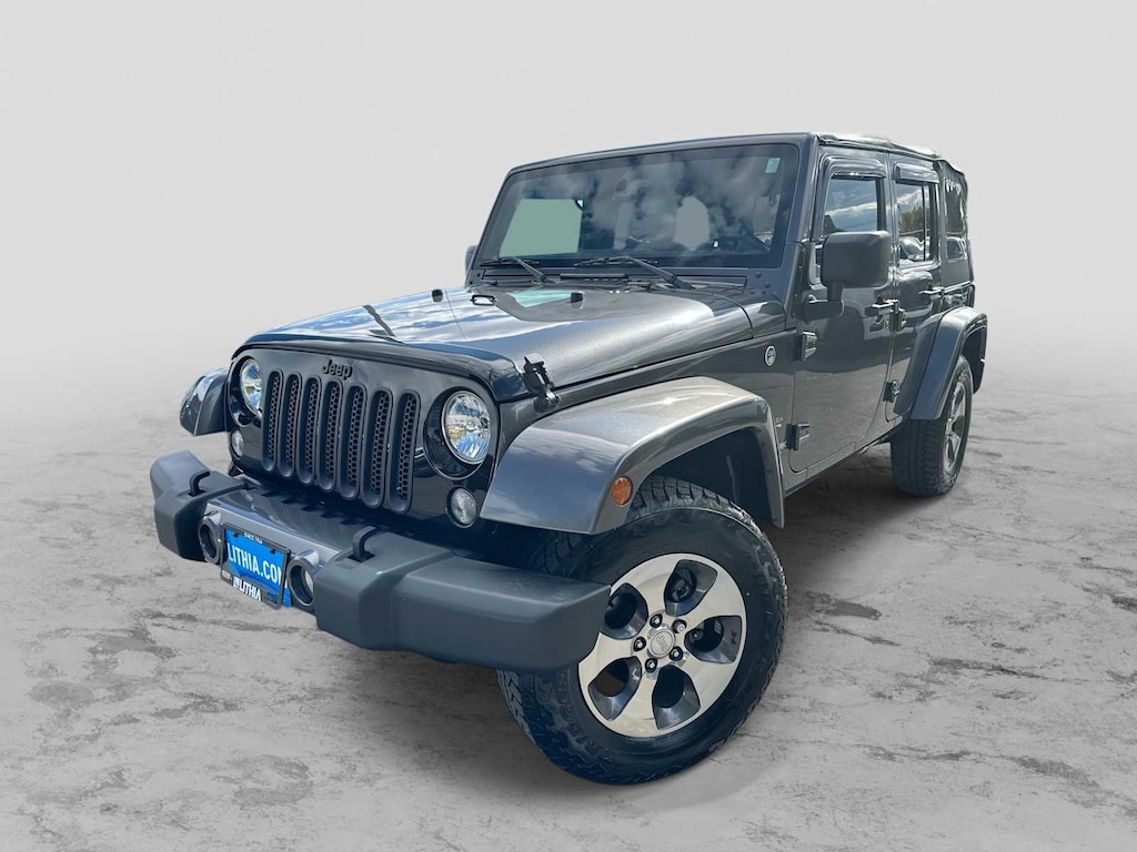 Used 2018 Jeep Wrangler JK Unlimited Sahara 4x4 SUV