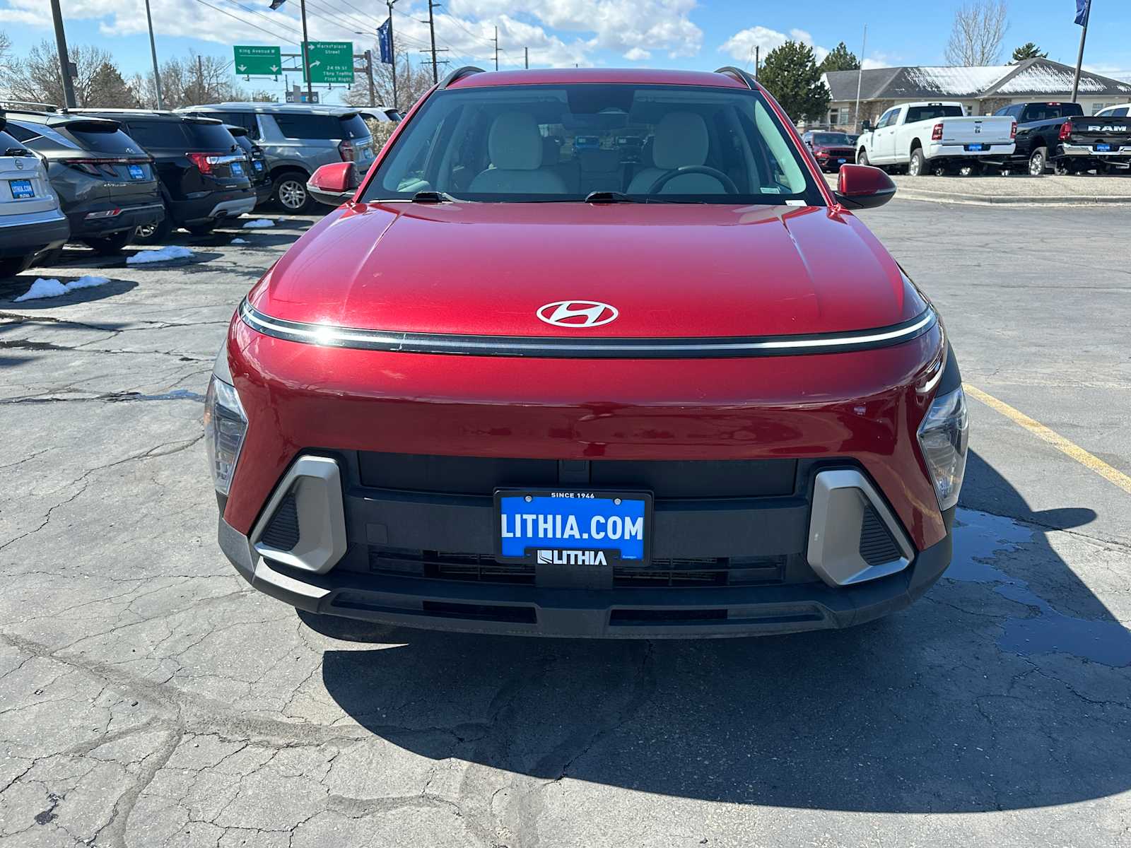 Certified 2024 Hyundai Kona SEL with VIN KM8HBCAB5RU146703 for sale in Billings, MT