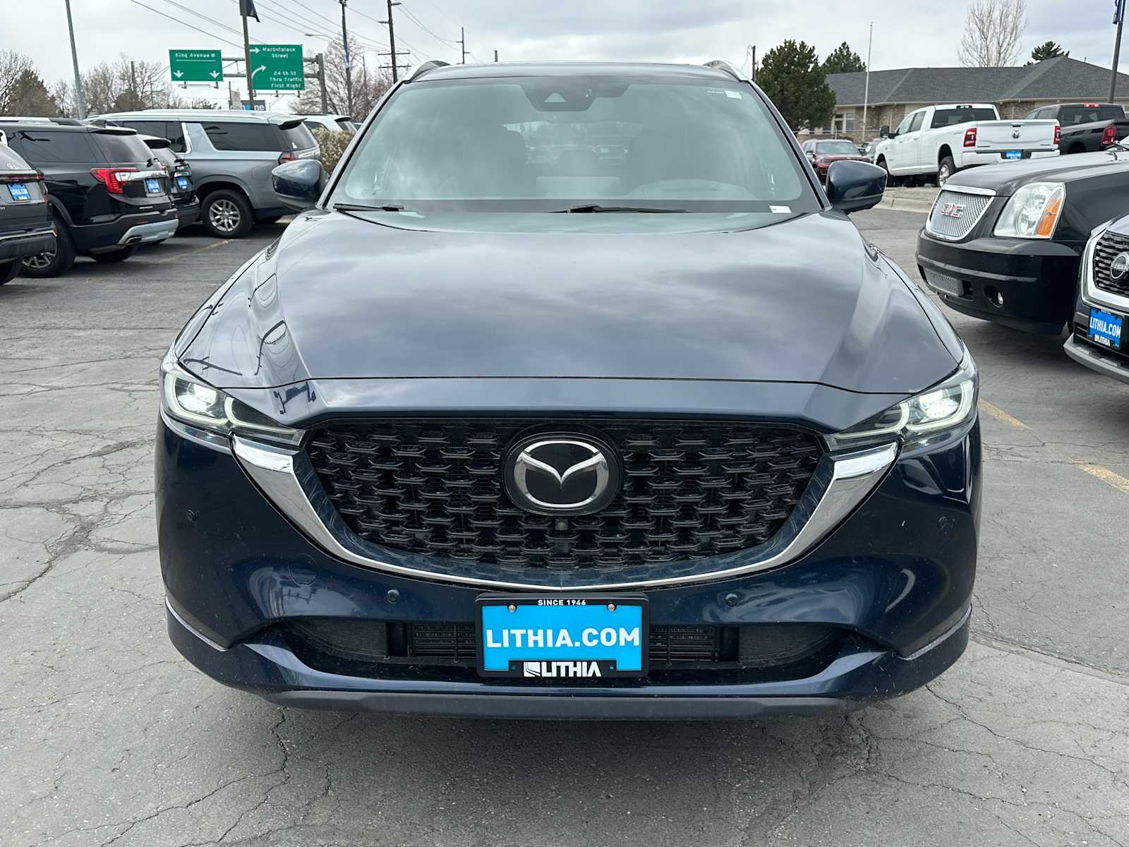 Certified 2023 Mazda CX-5 TURBO Signature with VIN JM3KFBXY5P0112051 for sale in Billings, MT